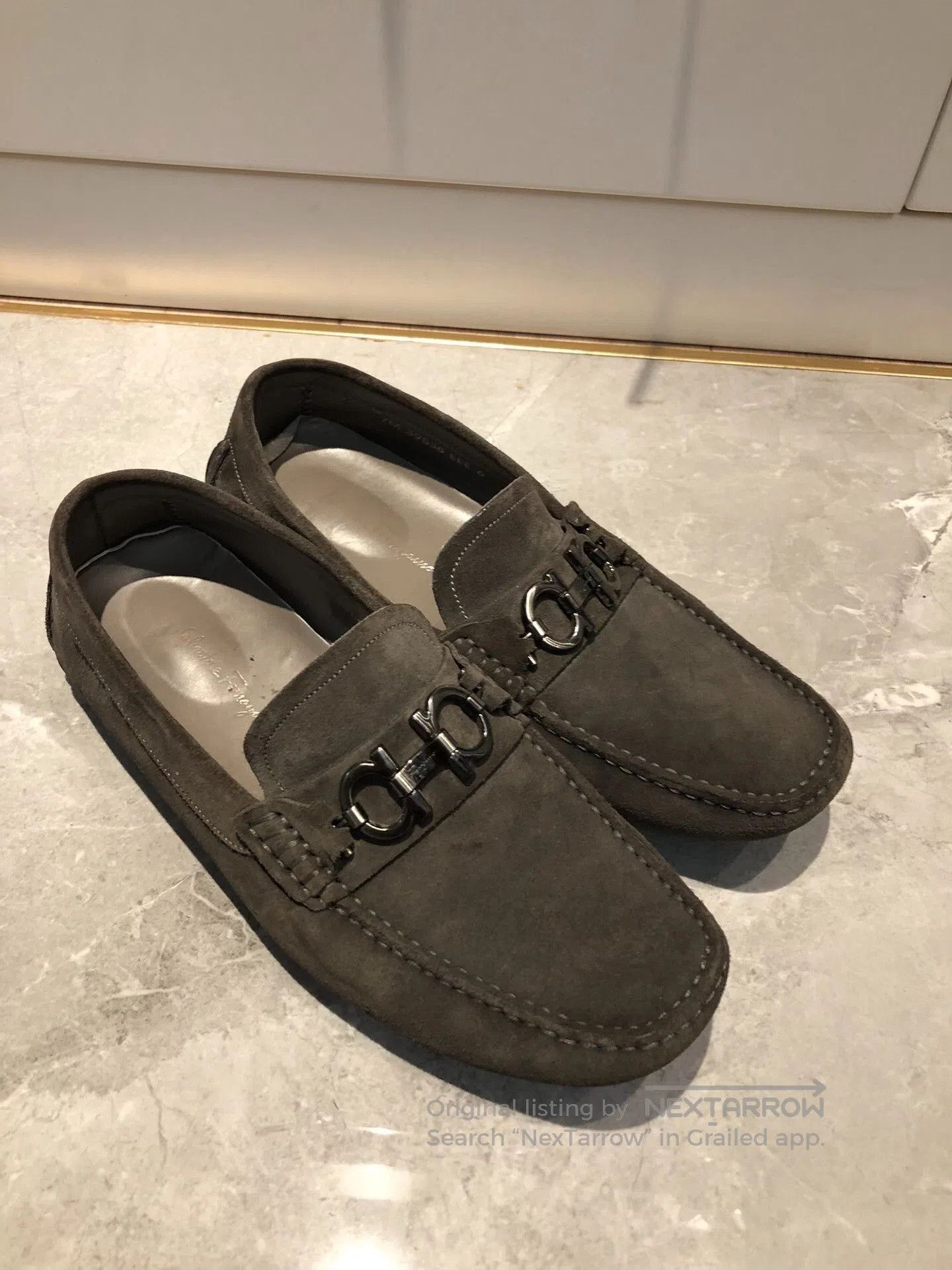 Salvatore Ferragamo Ferragamo Men's Handcrafted Loafers. Size US 6 / EU 39 - 1 Thumbnail