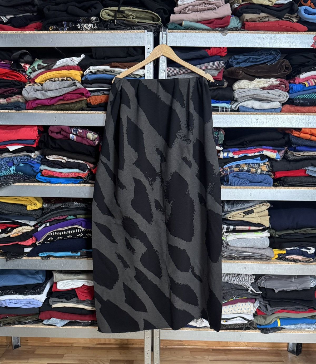 Other Black by kenm avantgarde oversized scarf 🧣 long scarves Size ONE SIZE - 10 Thumbnail