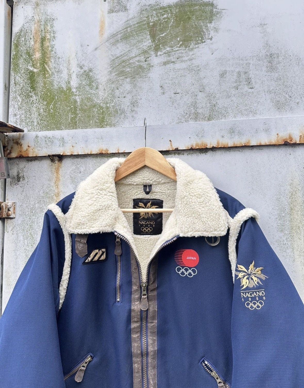 Vintage Vintage Mizuno 1998 Nagano Winter Olympic Japan Team Jacket Size US S / EU 44-46 / 1 - 6 Thumbnail