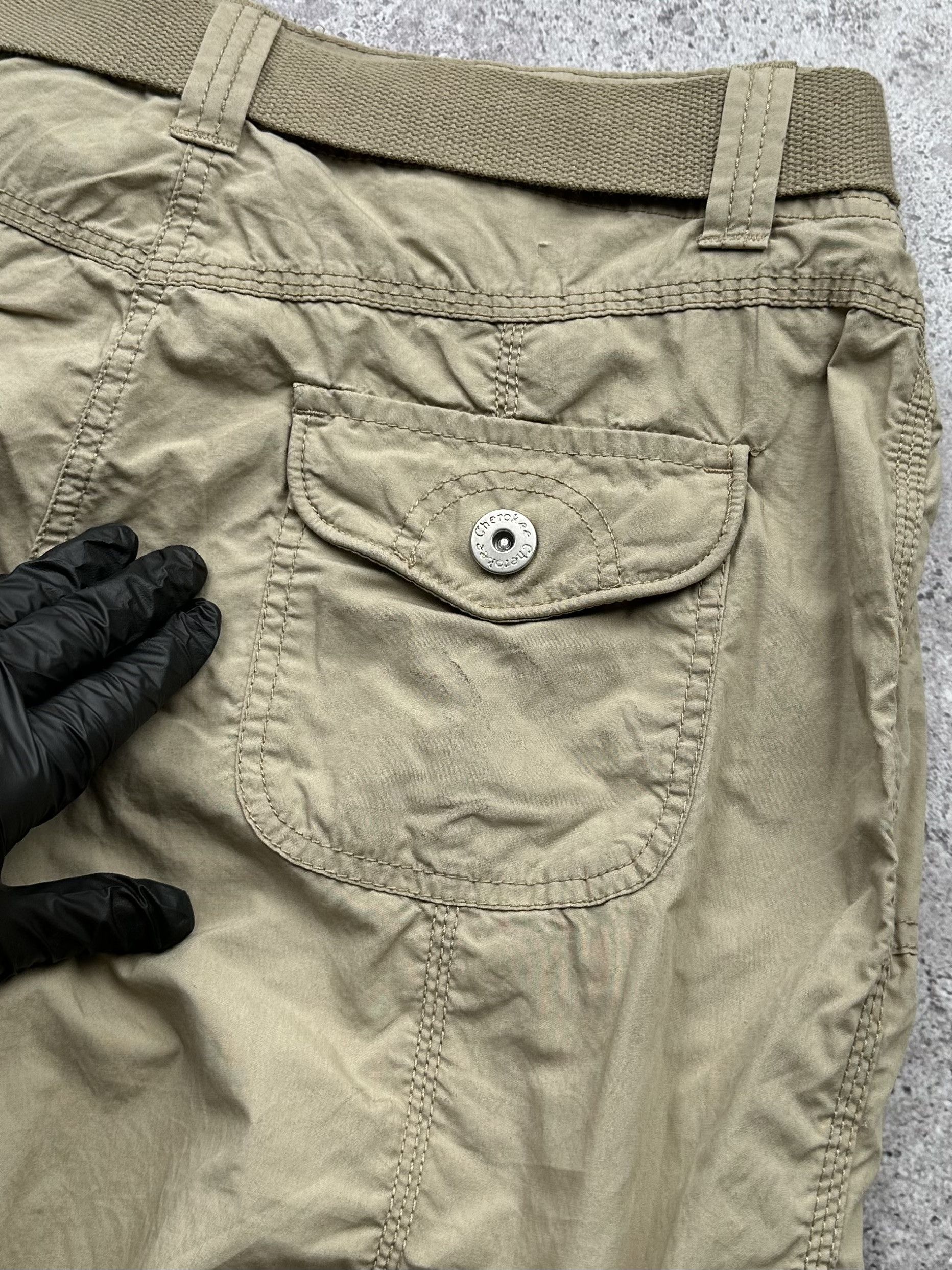 Japanese Brand Vintage Cargo Pants With Belt C11(V653) Size US 32 / EU 48 - 10 Thumbnail