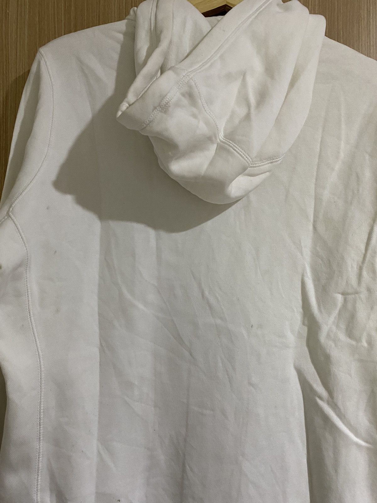Nike × Vintage nike center white hoodie eminem used Size US L / EU 52-54 / 3 - 12 Thumbnail