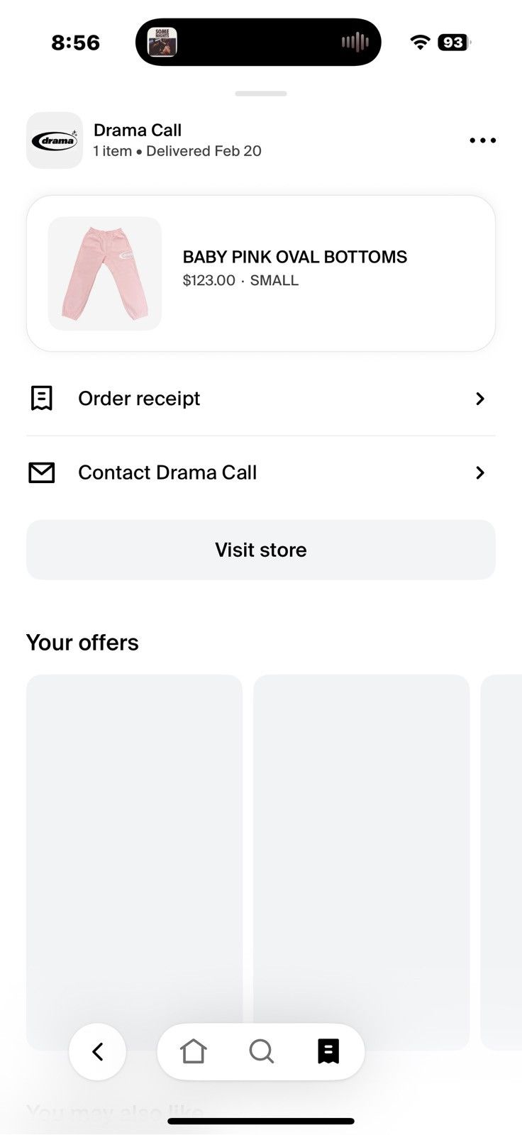 Other Drama call baby pink sweats Size US 32 / EU 48 - 5 Thumbnail