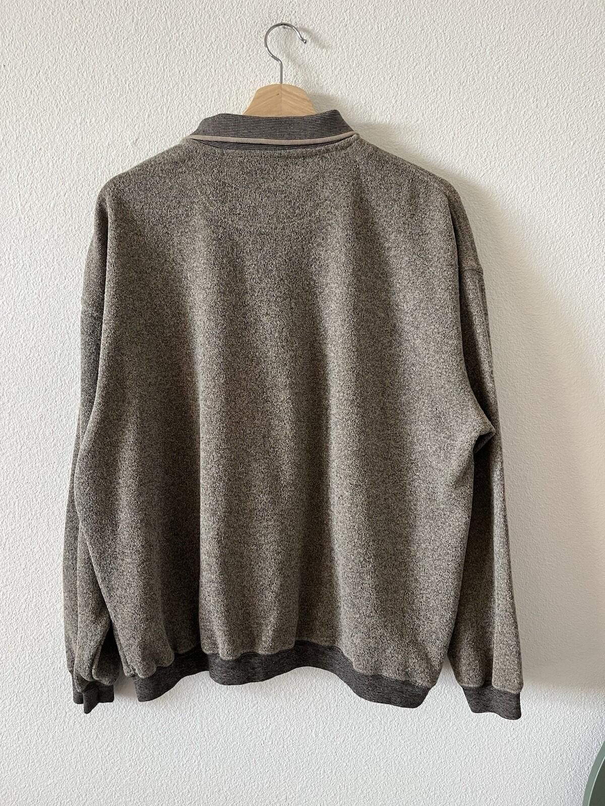 Other Safe Harbor Vintage Knit Polo Sweater Brown Speckled L⁠ Size US L / EU 52-54 / 3 - 3 Thumbnail