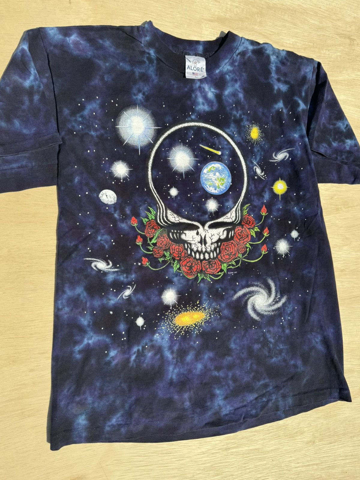 Band Tees × Grateful Dead × Vintage 1997 Grateful Dead Space Your Face Vintage Rock Band T-Shirt Size US L / EU 52-54 / 3 - 4 Thumbnail