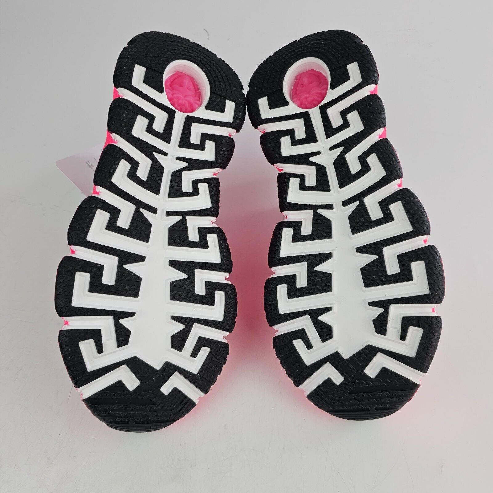 Versace Versace Trigreca Pink Low Top Sneakers New Size US 12 / IT 42 - 6 Thumbnail