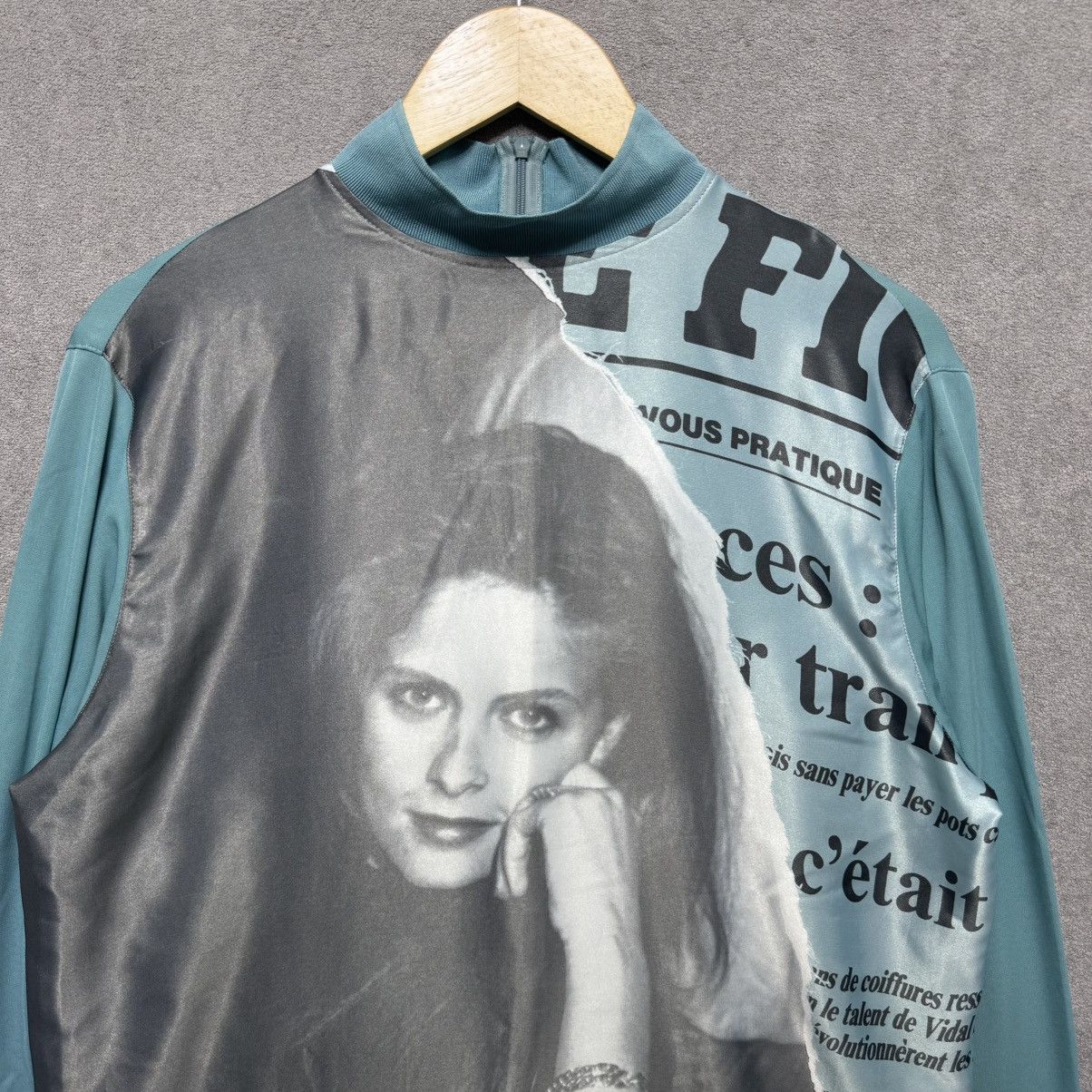 Designer × Japanese Brand × Vintage Tokuko 1er Vol Japan Retro Magazine Rayon Long Sleeve Shirt Size M / US 6-8 / IT 42-44 - 2 Thumbnail