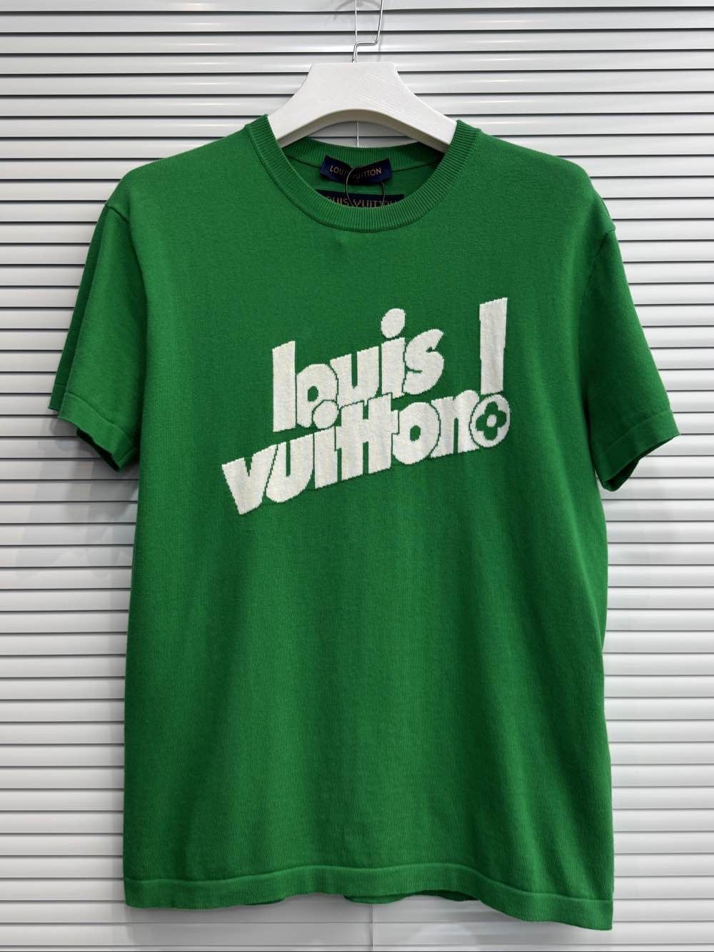 Louis Vuitton Louis Vuitton Logo Letter Knit T-Shirt Size M Size US M / EU 48-50 / 2 - 1 Thumbnail