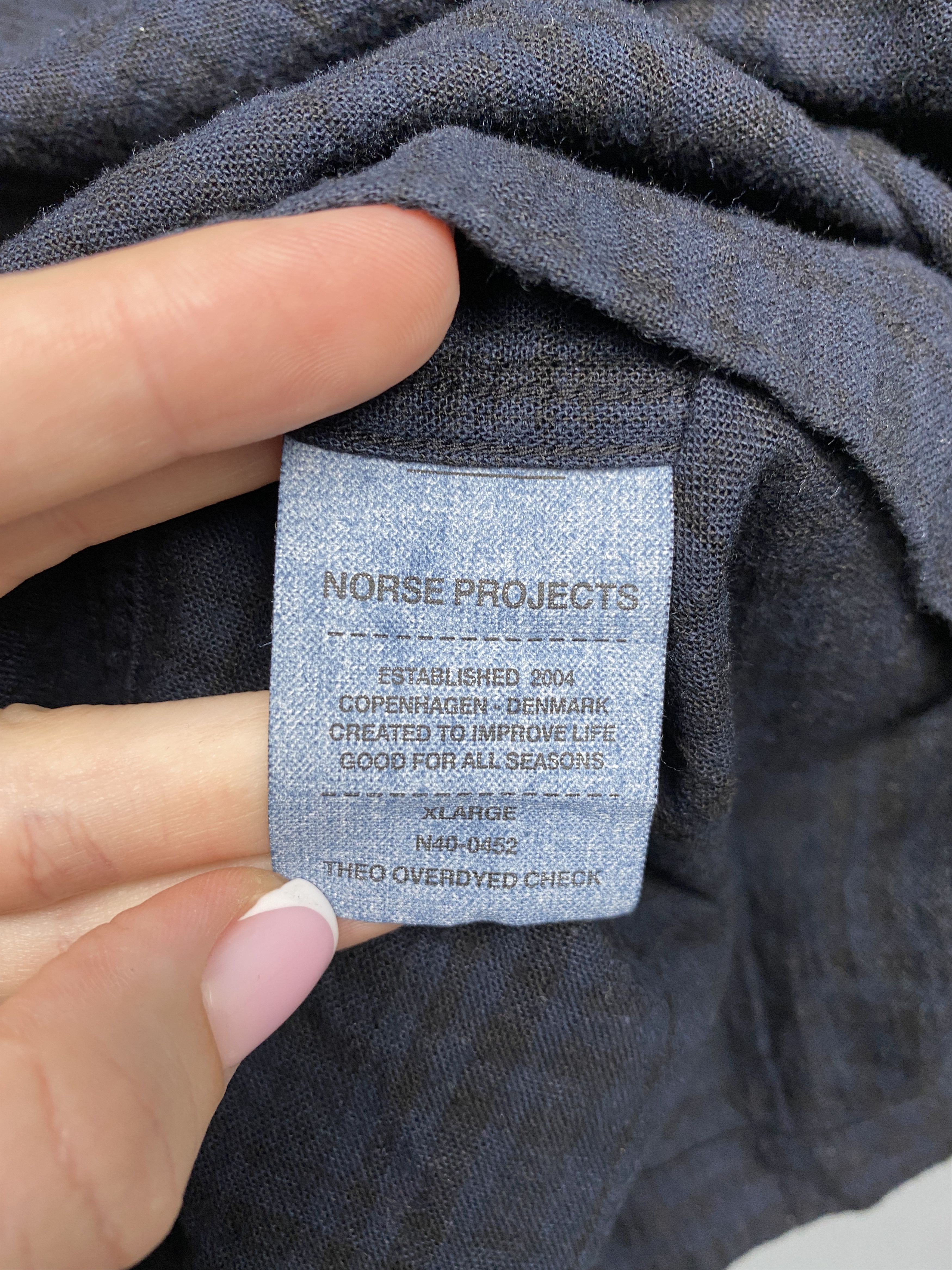 Norse Projects × Vintage Norse Projects Vintage Mens Polo Shirt Size US XL / EU 56 / 4 - 5 Thumbnail