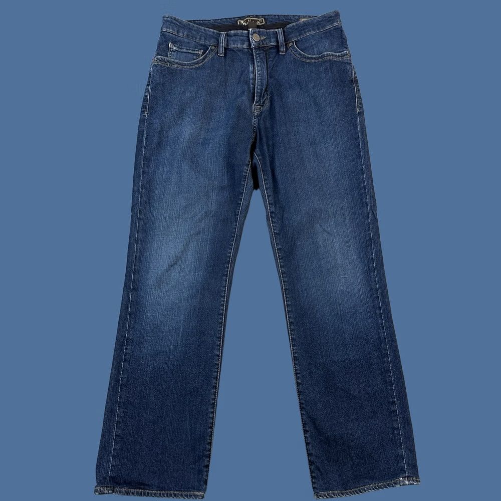 Vintage 34 Heritage Charisma Jeans Mens 34x30 Blue Comfort Rise Classic Stretch Jeans Mens Regular Blue Size US 36 / EU 52 - 1 Thumbnail