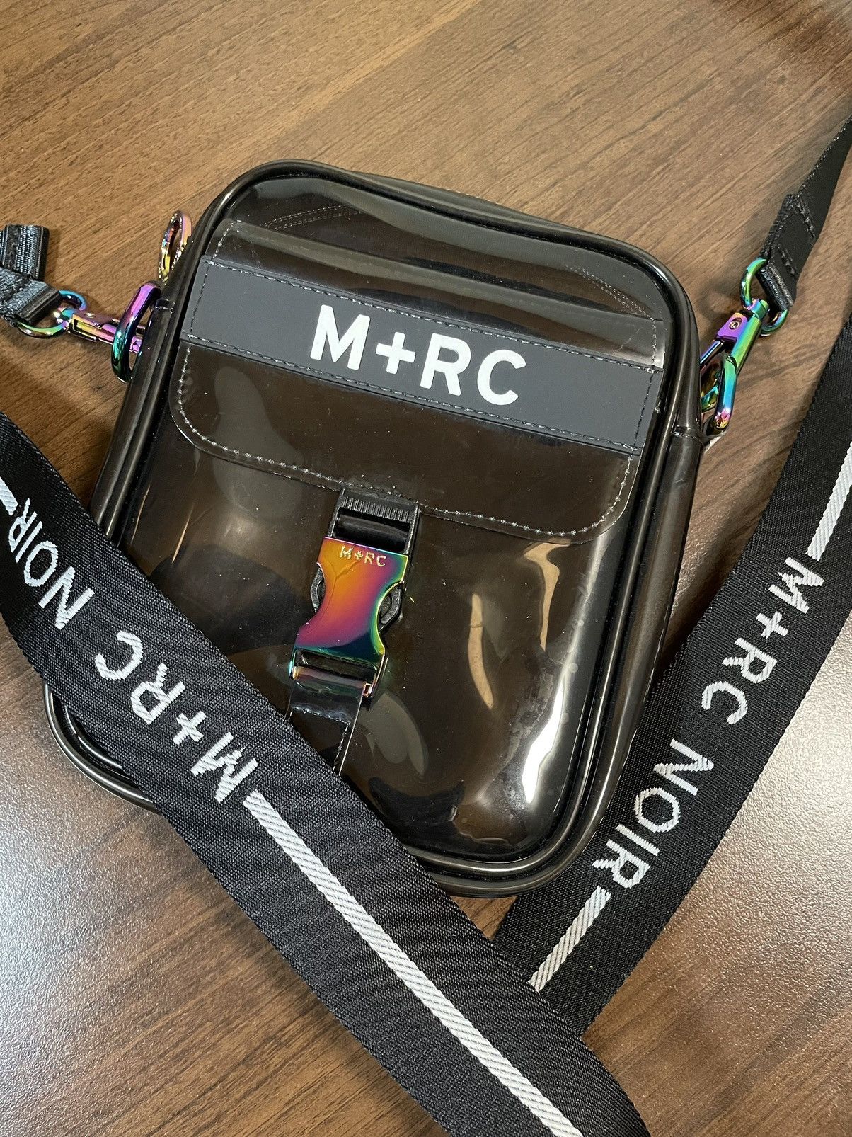 M+Rc Noir M+RC NOIR GHOST PVC Black Transparent Bag | Grailed
