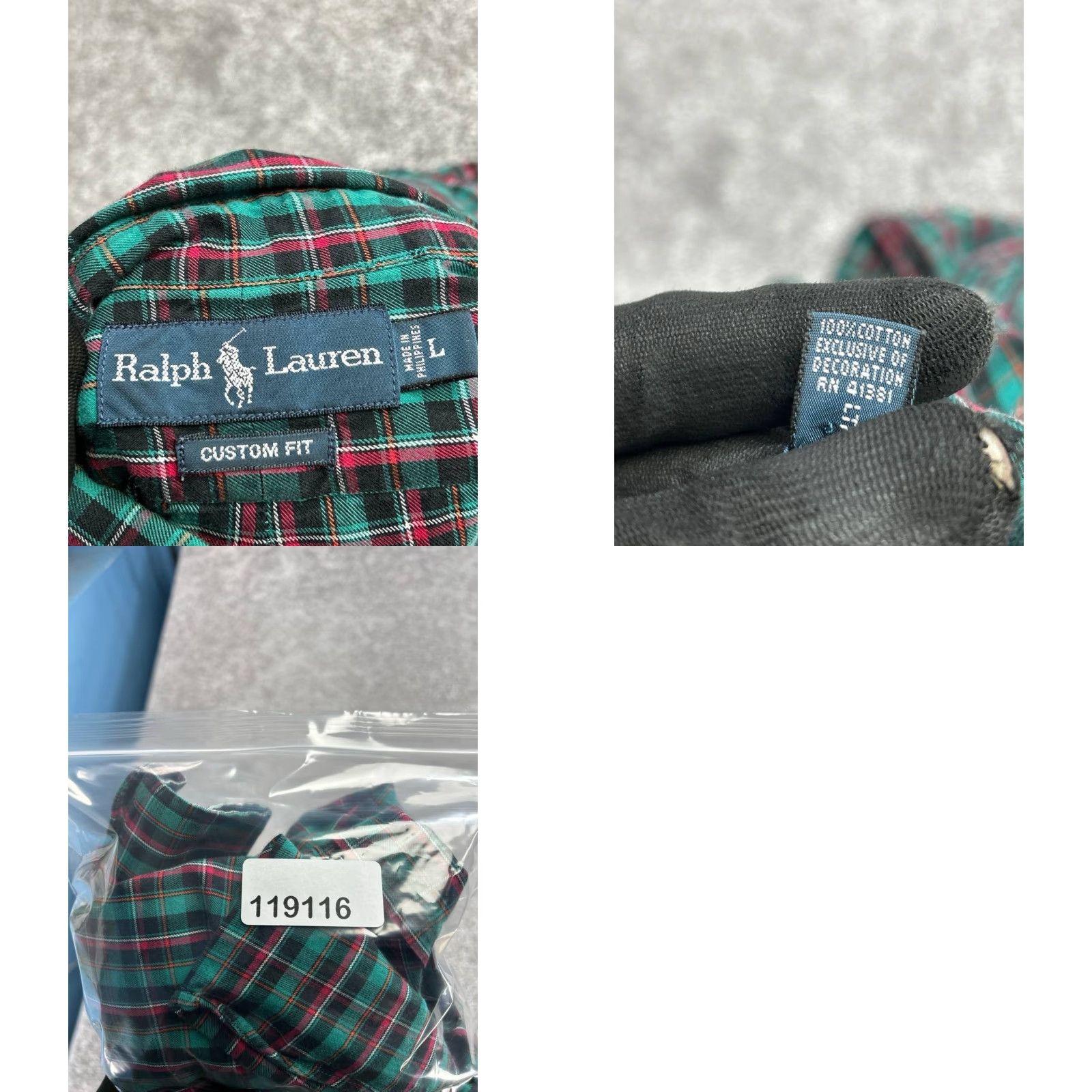 Ralph Lauren Ralph Lauren Shirt Men Large Multicolor Plaid Checkered Cotton Custom Fit Casual Shirt Button-Up Mens L Multicolor Plaid Cotton Custom Fit Casual Size US L / EU 52-54 / 3 - 8 Thumbnail