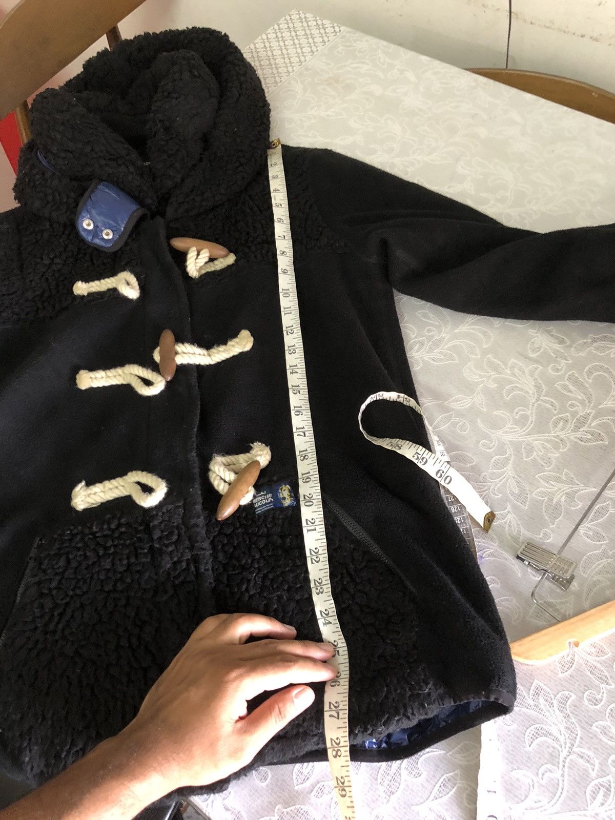 Issey Miyake Nice🥷Mercibeaucoup by Issey Miyake Big Hoodie Fleece Jacket Size L / US 10 / IT 46 - 18 Thumbnail