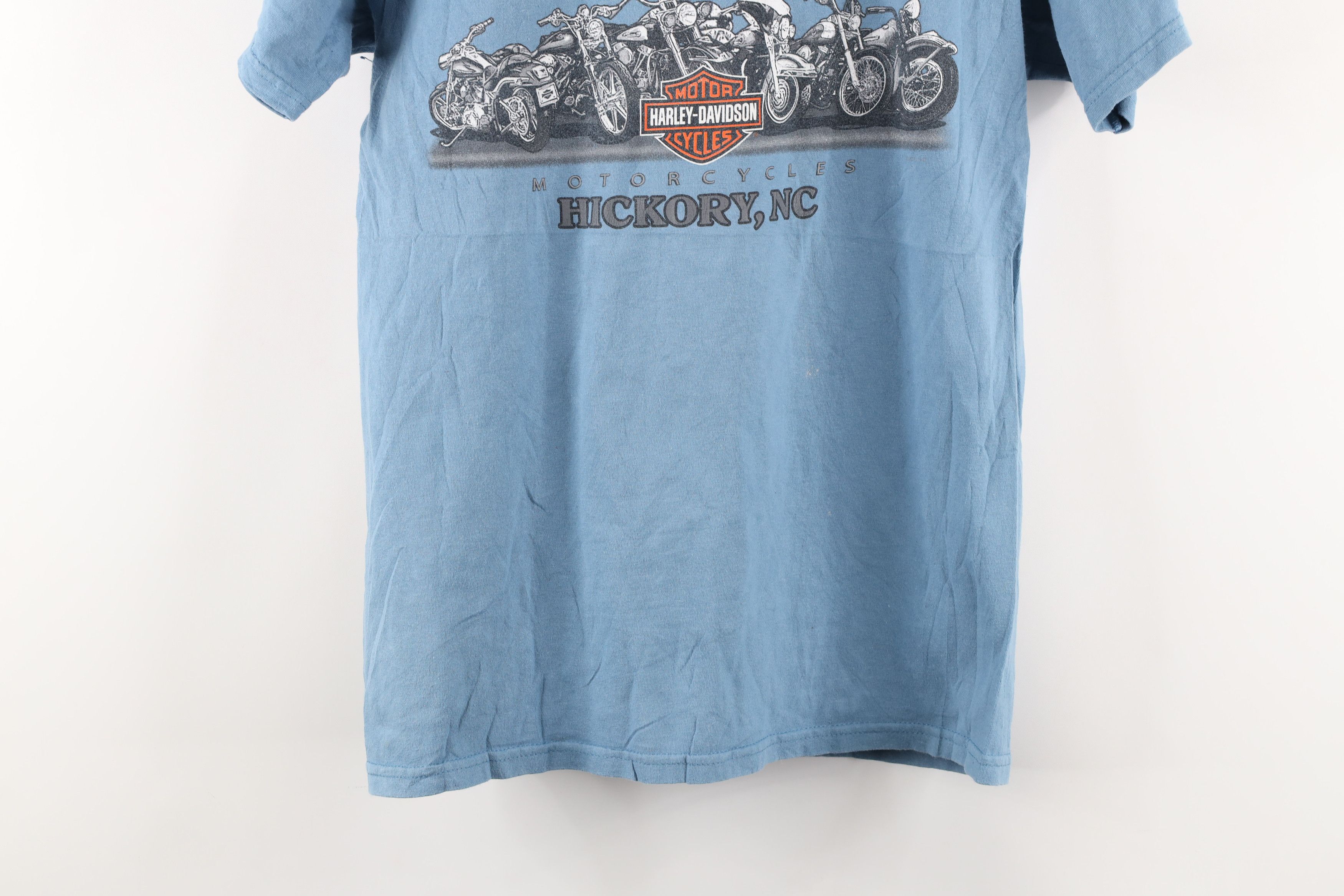 Harley Davidson × Vintage Vintage Harley Davidson Spell Out Spades Tribal T-Shirt Size US S / EU 44-46 / 1 - 10 Thumbnail