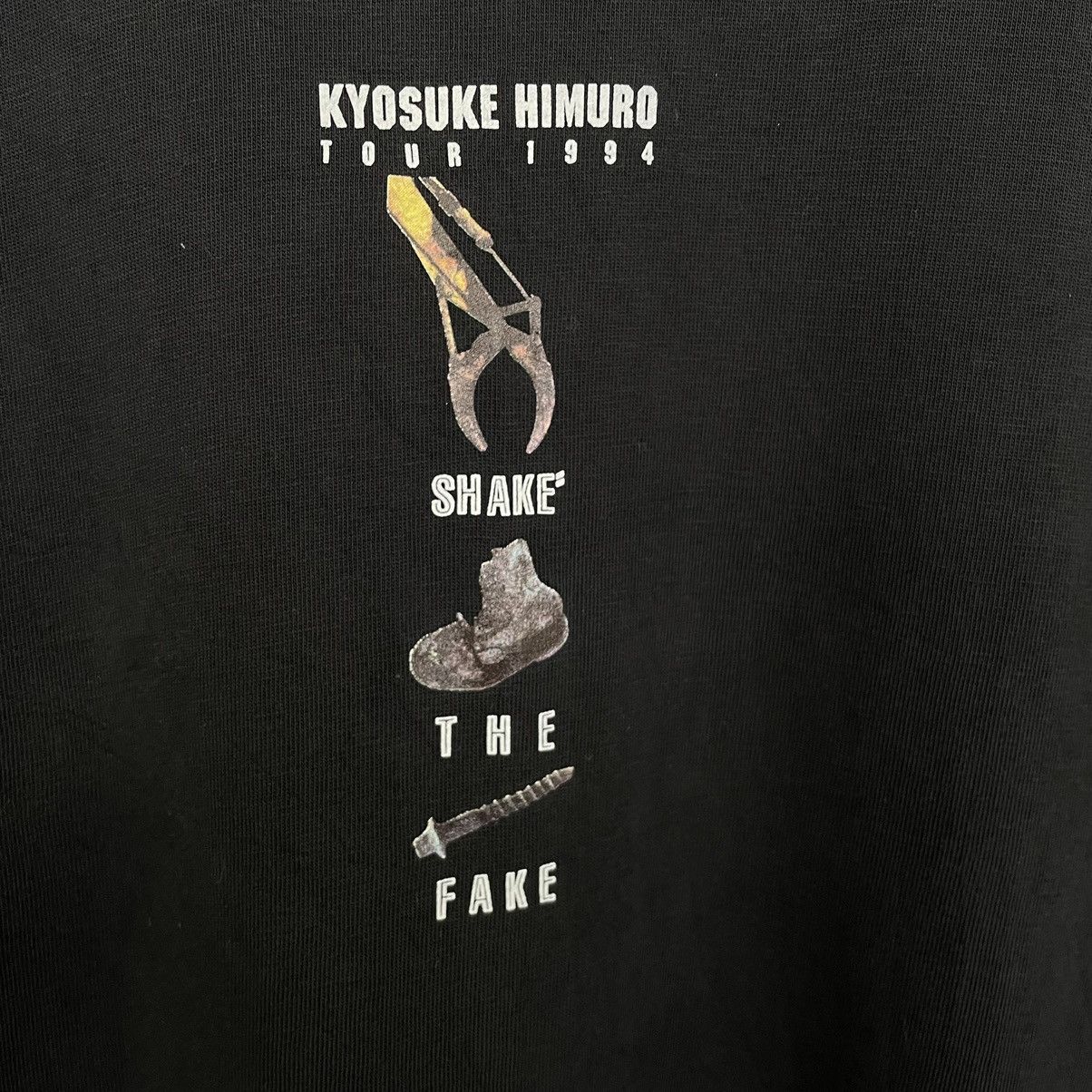 Band Tees × Vintage 1994 Kyosuke Himuro Boøwy Band Shake The Fake Tour Tee Size US L / EU 52-54 / 3 - 2 Thumbnail