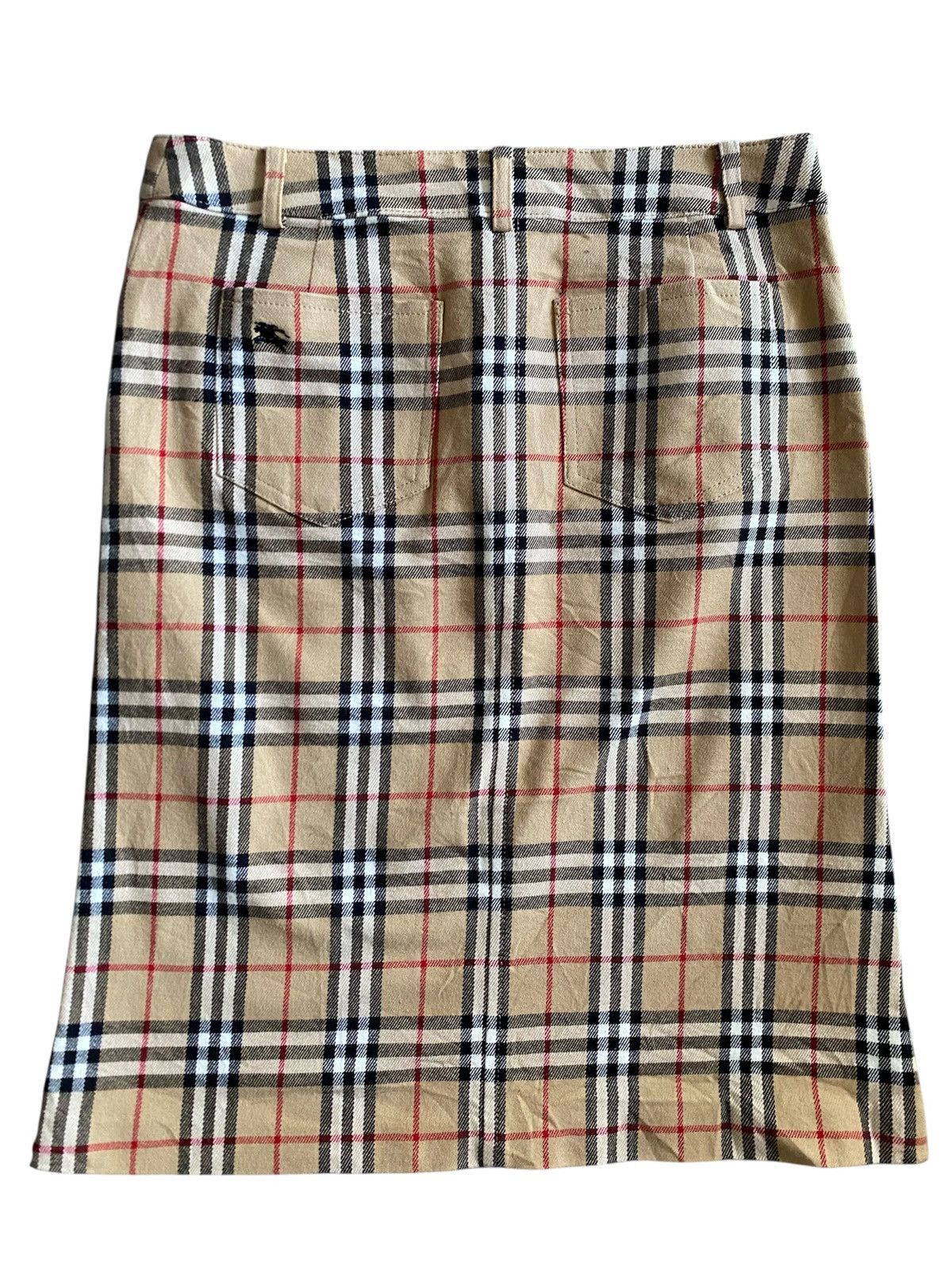 Burberry Vintage Burberry Nova Check Midi Skirt Size 26" / US 2 / IT 38 - 2 Thumbnail
