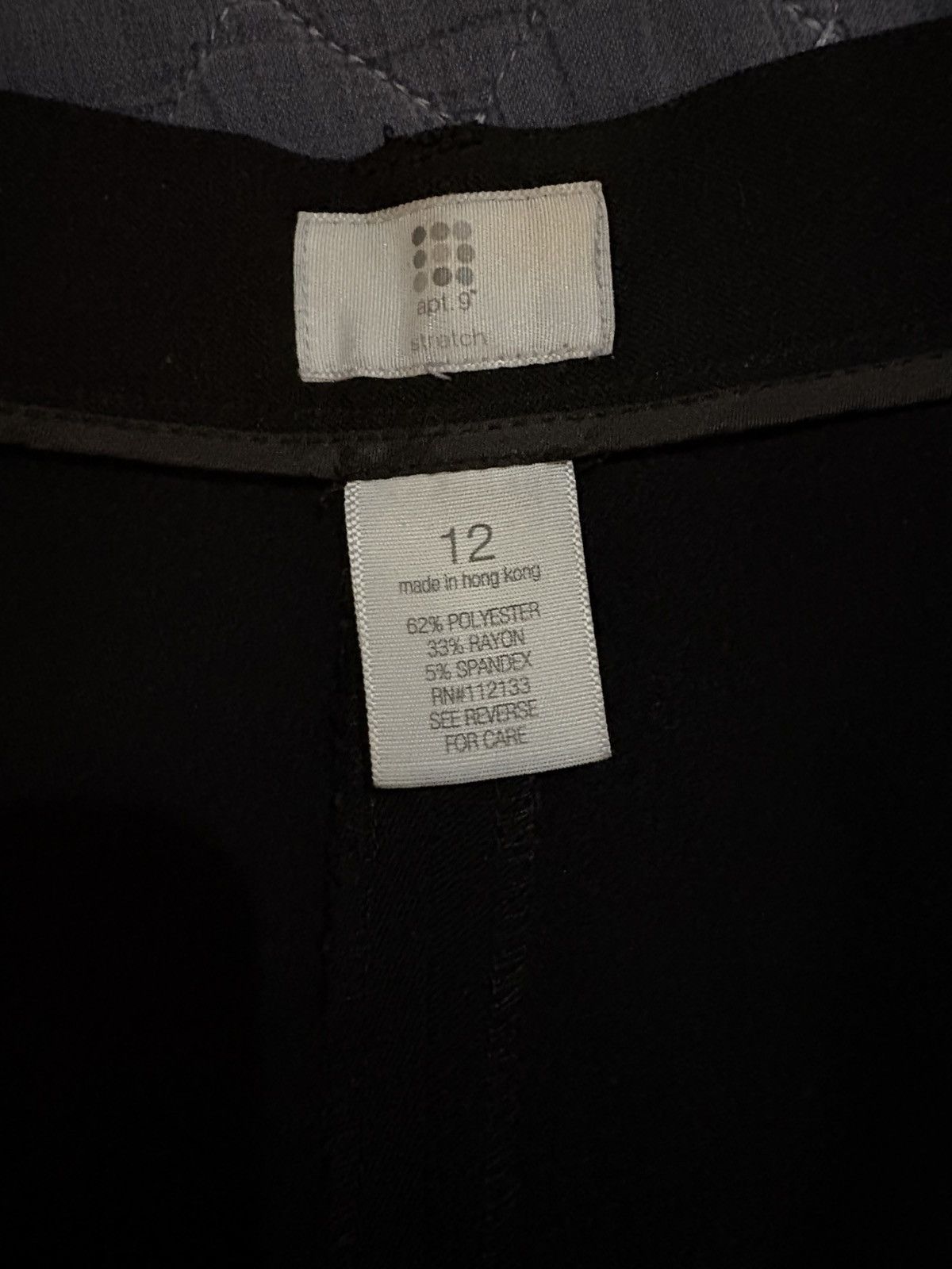 Apt. 9 Apt. 9 size 12 black dress pants Size 34" / US 12 / IT 48 - 4 Thumbnail