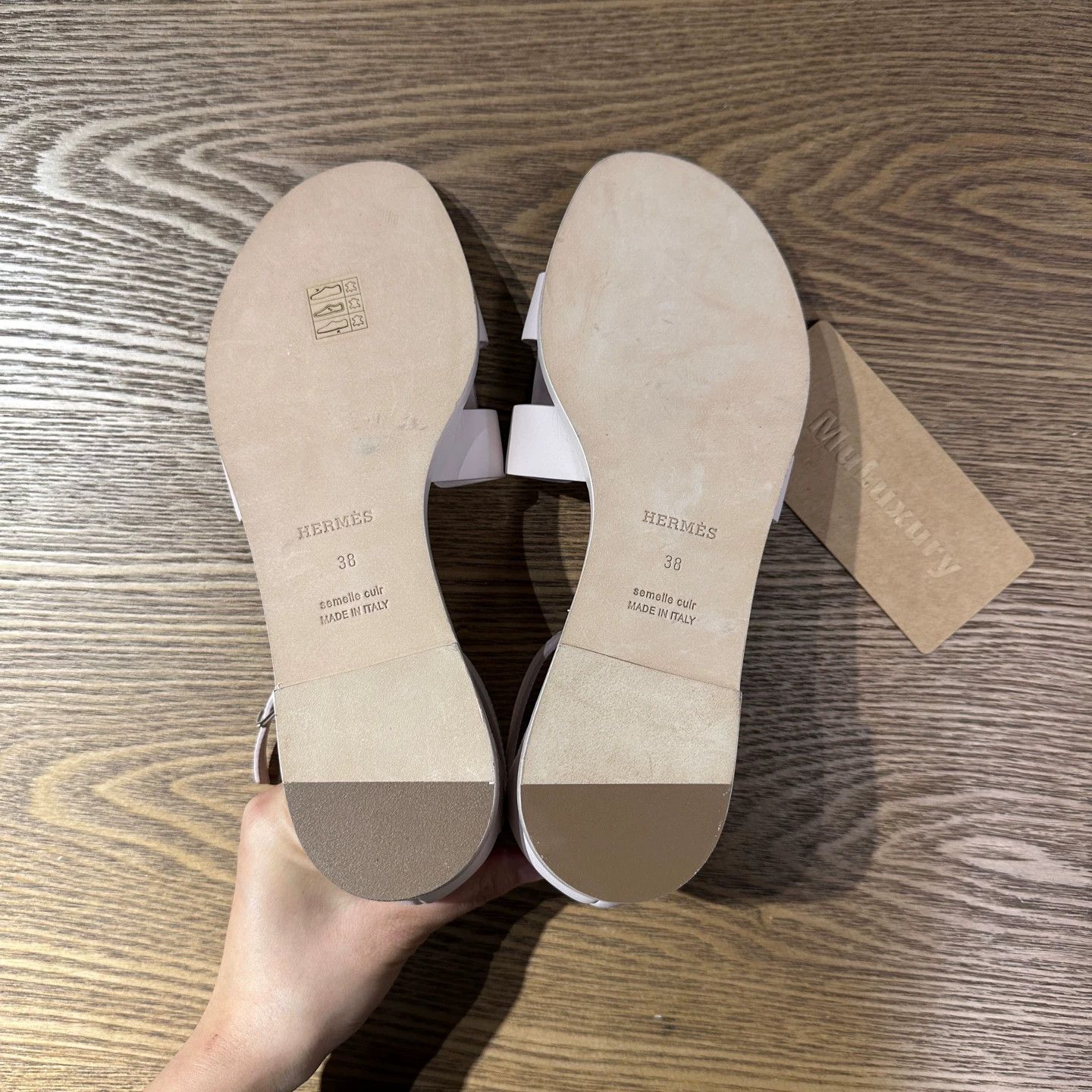Hermes Hermes Santorini sandals Jan1041 EUR 38 Size US 8 / IT 38 - 6 Thumbnail