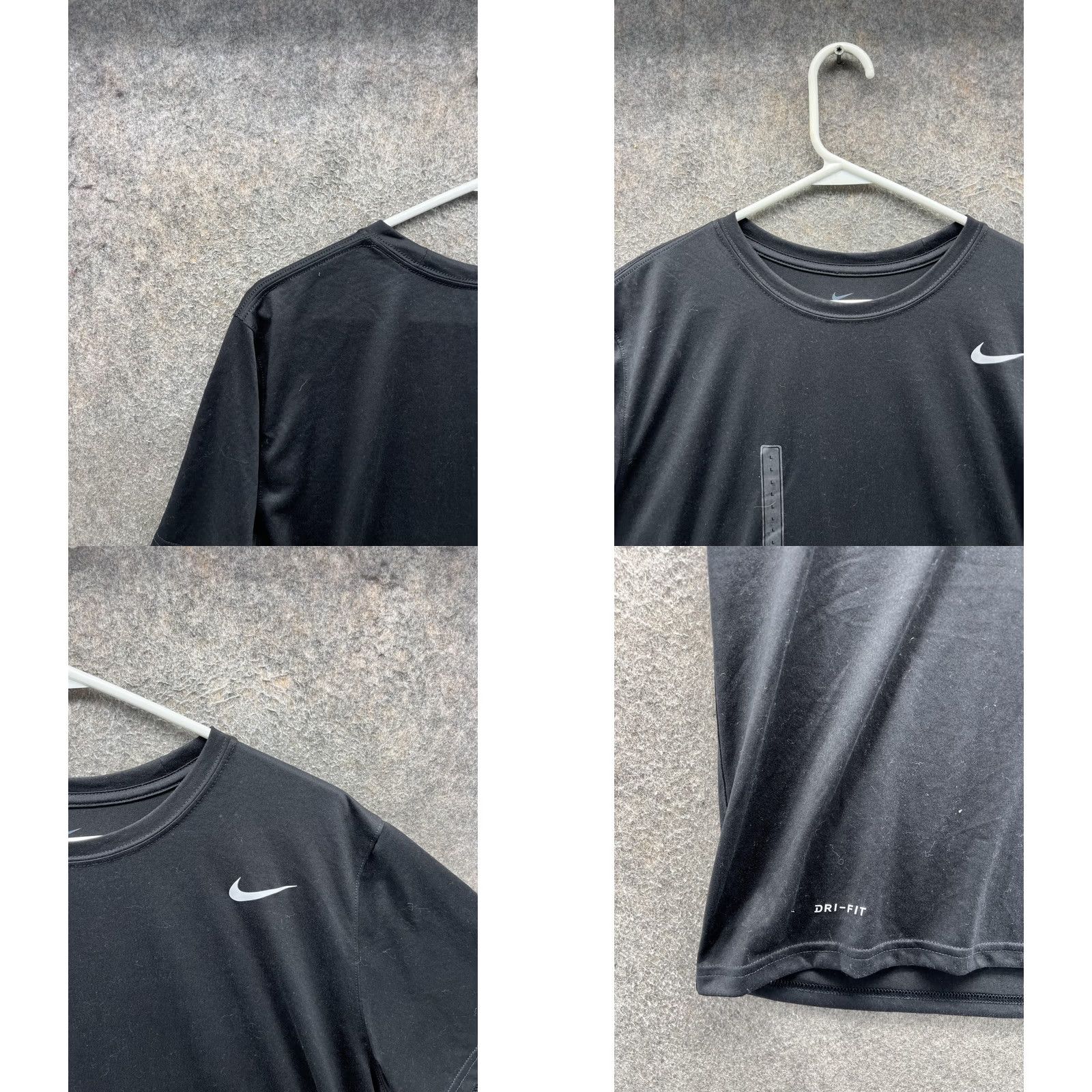 Nike Nike Dri-FIT Shirt Mens Large Black Short Sleeve Athletic Training Tee Top Nike Dri-FIT Shirt Mens Large Black Short Sleeve Athletic Tee Size US L / EU 52-54 / 3 - 8 Thumbnail