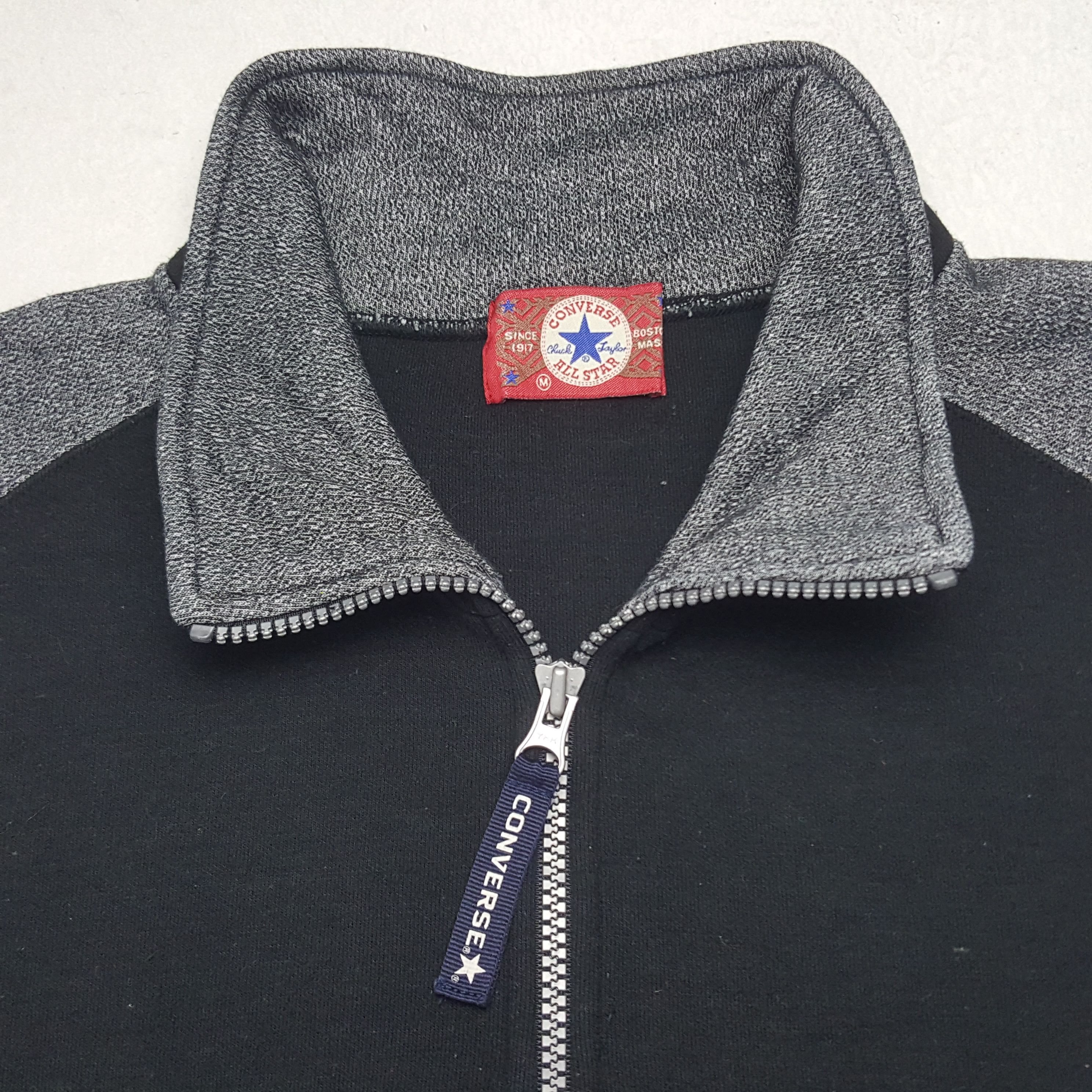 Converse × Vintage Vintage Converse American Streetwear Half Zipper Sweatshirt Size US M / EU 48-50 / 2 - 4 Thumbnail