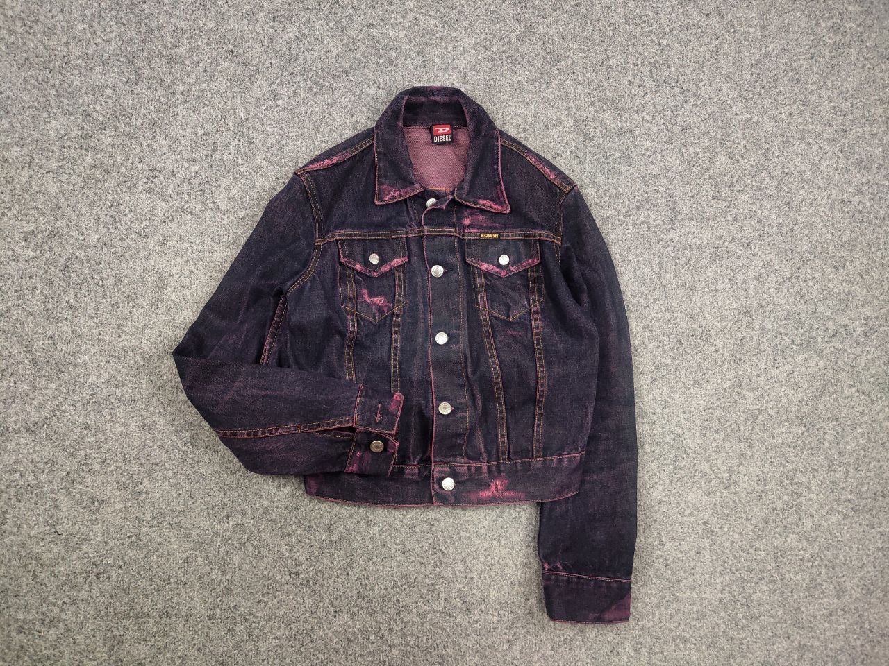 Vintage Diesel Track Dyed Jacket if six was nine Y2K Style