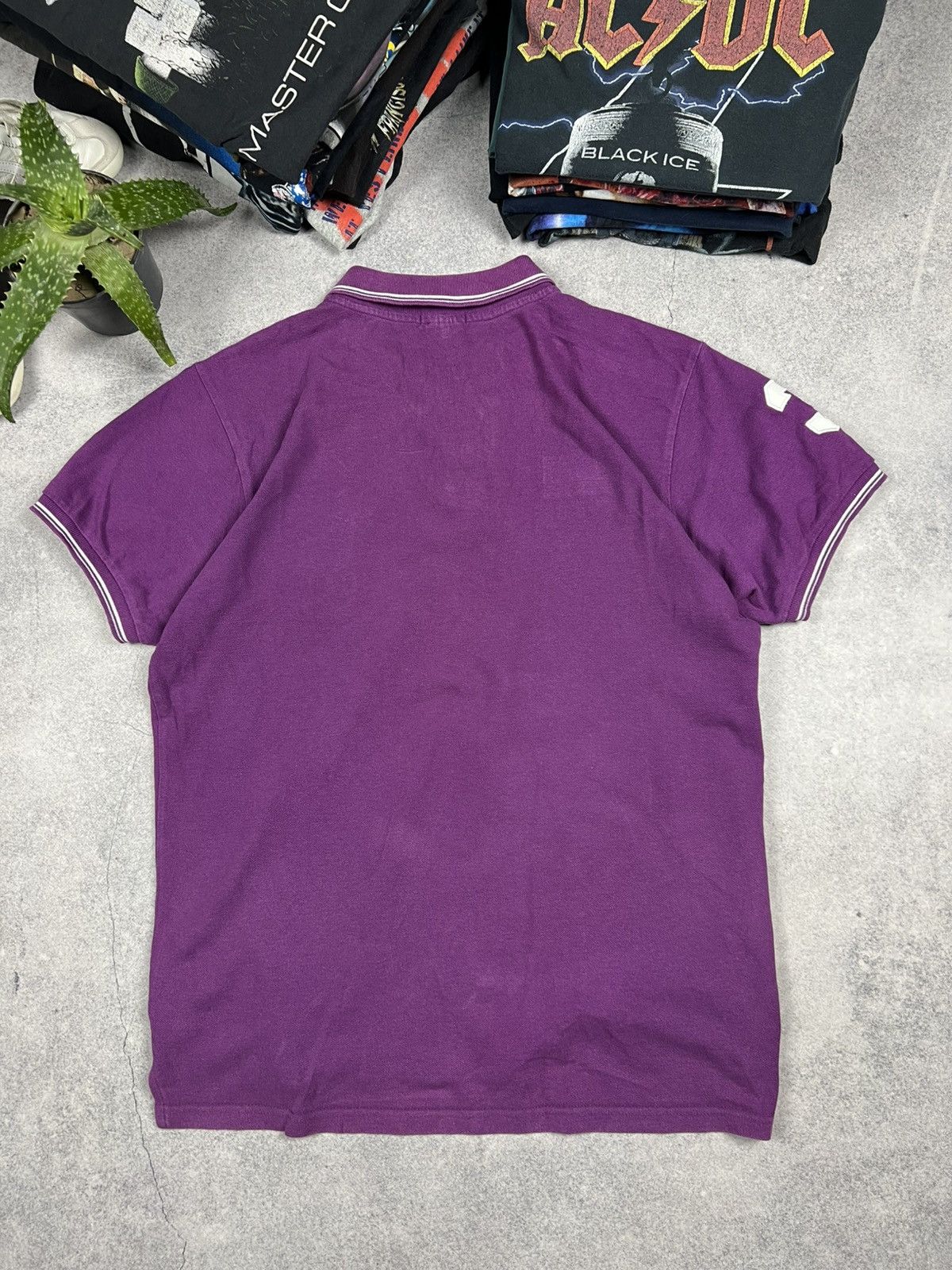 Ralph Lauren Vintage Ralph Lauren USA Rugby Distressed Big Pony Y2K Polo Size US XL / EU 56 / 4 - 10 Thumbnail