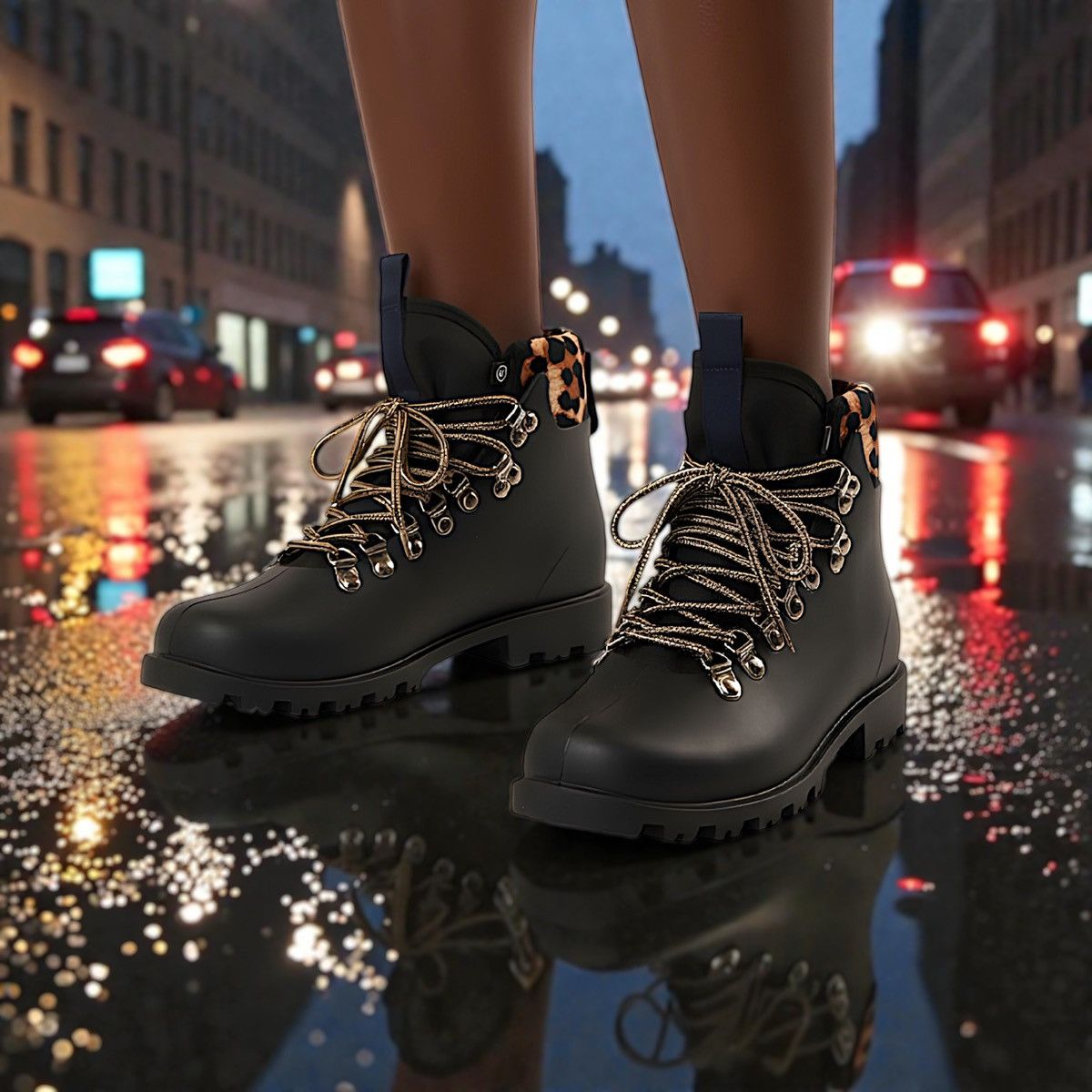 Other Arizona Love Women’s Black Boots Removable Sock Sz 6.5 (37) Size US 6.5 / IT 36.5 - 5 Thumbnail