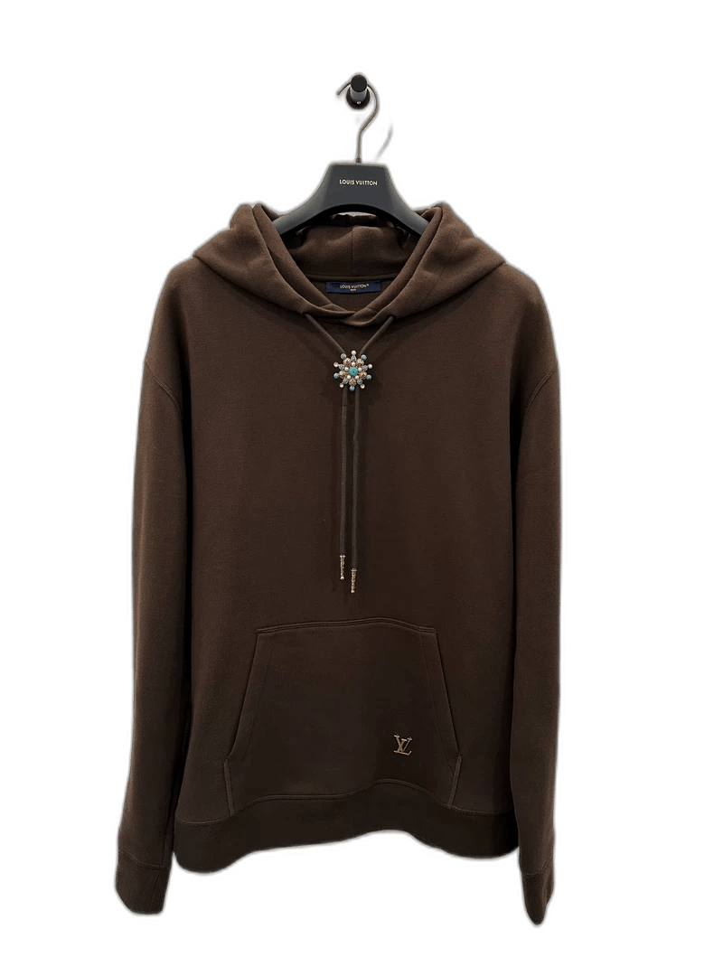 Louis Vuitton Louis Vuitton x Timberland Brown Hoodie-2507 Size US L / EU 52-54 / 3 - 1 Thumbnail