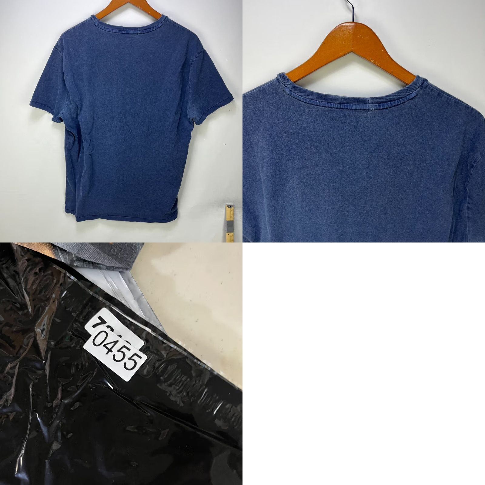 Polo Ralph Lauren VINTAGE Polo Ralph Lauren Faded Spellout Graphic T Shirt L Blue Mens 90s Size US L / EU 52-54 / 3 - 8 Thumbnail
