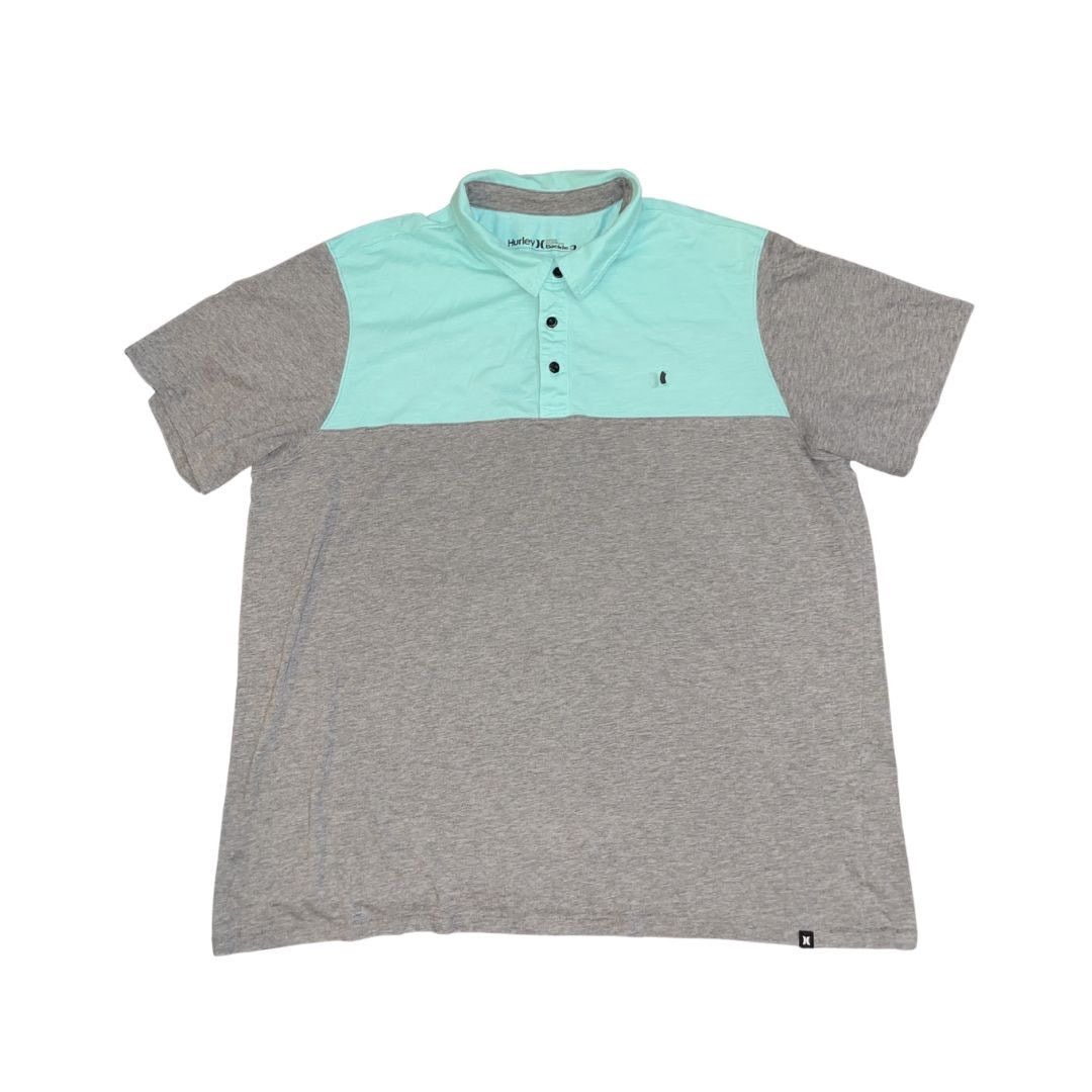 Hurley Button Polo Two Tone Shirt XL Streetwear Beach Casual Wear Size US XL / EU 56 / 4 - 1 Thumbnail
