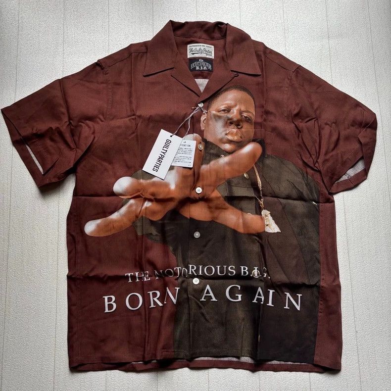 Wacko Maria WACKO MARIA 21SS THE NOTORIOUS B.I.G full print character Size US M / EU 48-50 / 2 - 1 Thumbnail