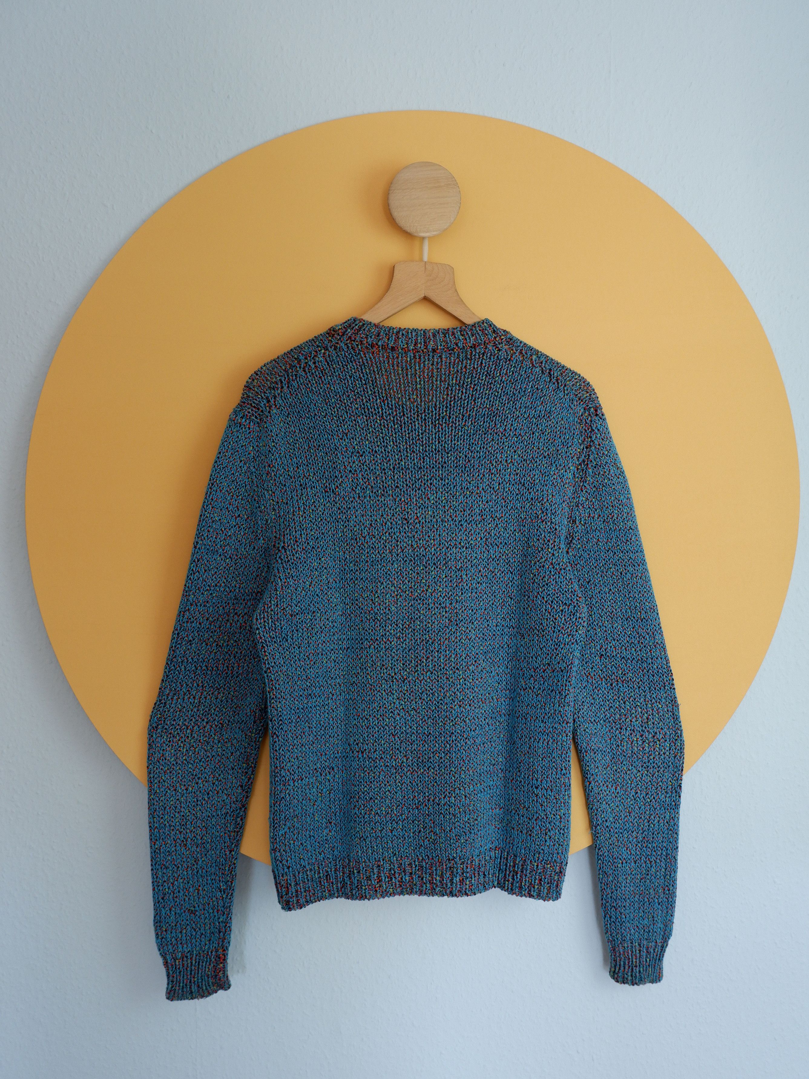 Jil Sander Last drop! Jil Sander turquoise sweater runway SS12 Size US L / EU 52-54 / 3 - 4 Thumbnail