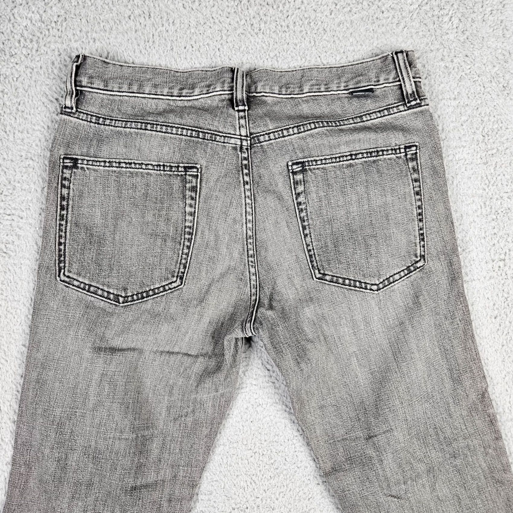 Outerknown OUTERNOWN Jeans Slim Dark Gray Denim 29X32 Men’s Regular Size 29 Slim Fit Casual City Vintage No N/A Size 29" - 3 Thumbnail