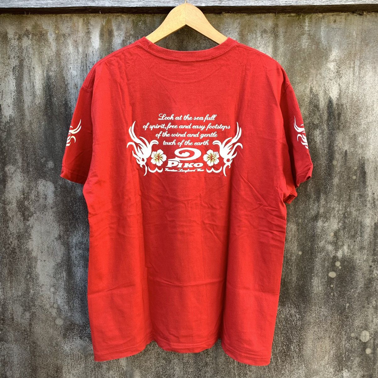 If Six Was Nine ❤️‍🔥VINTAGE Y2K PIKO SURF TSHIRT❤️‍🔥 Size US L / EU 52-54 / 3 - 10 Thumbnail
