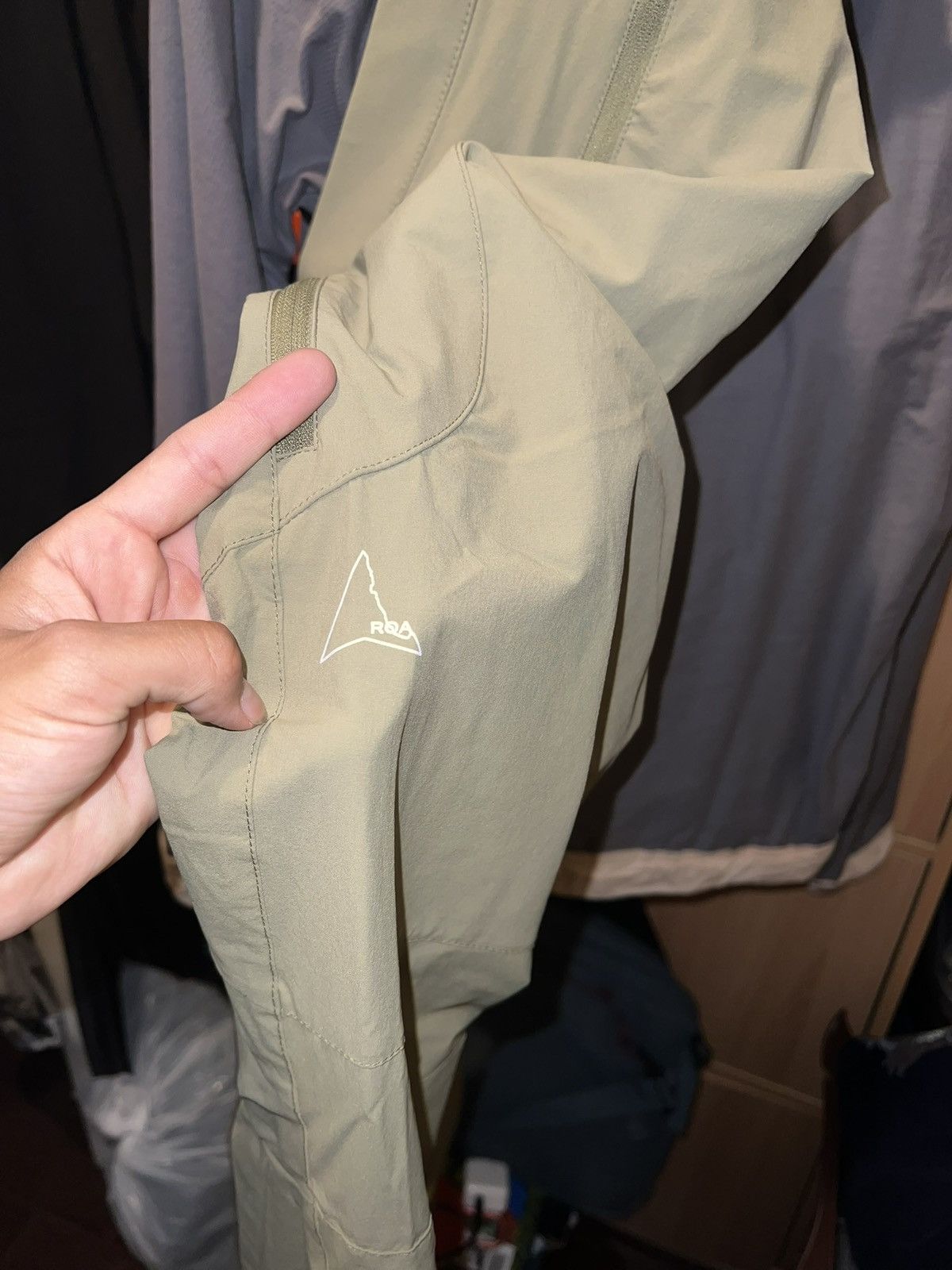 ROA Roa Technical Trouser Aloe Green Size US 32 / EU 48 - 9 Thumbnail