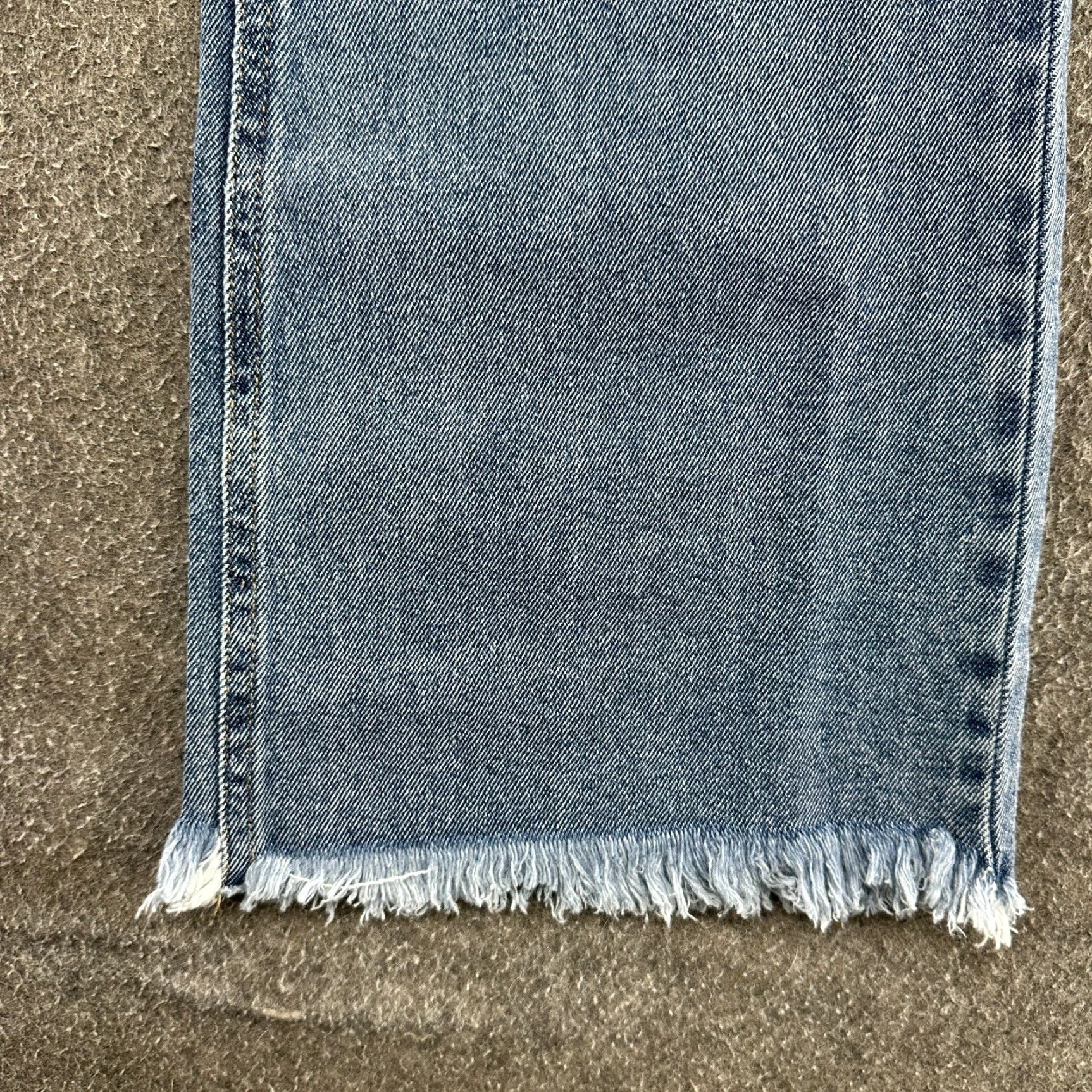 Denime VINTAGE Happily Grey Overalls Womens 3 Blue Denim Flare 70s Hippie Retro One-Piece Size 3 Size 26" / US 2 / IT 38 - 7 Thumbnail