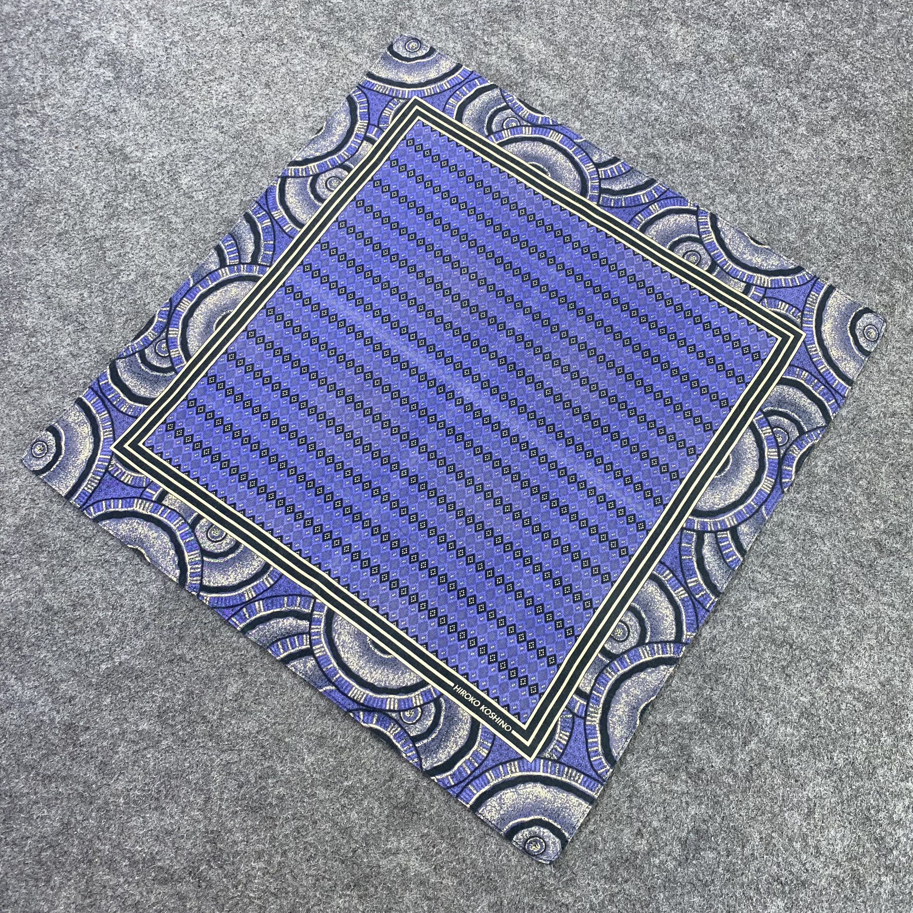Hiroko Koshino Homme Hiroko Koshino Handkerchief / Bandana / Neckerchief -B1040 Size ONE SIZE - 4 Thumbnail