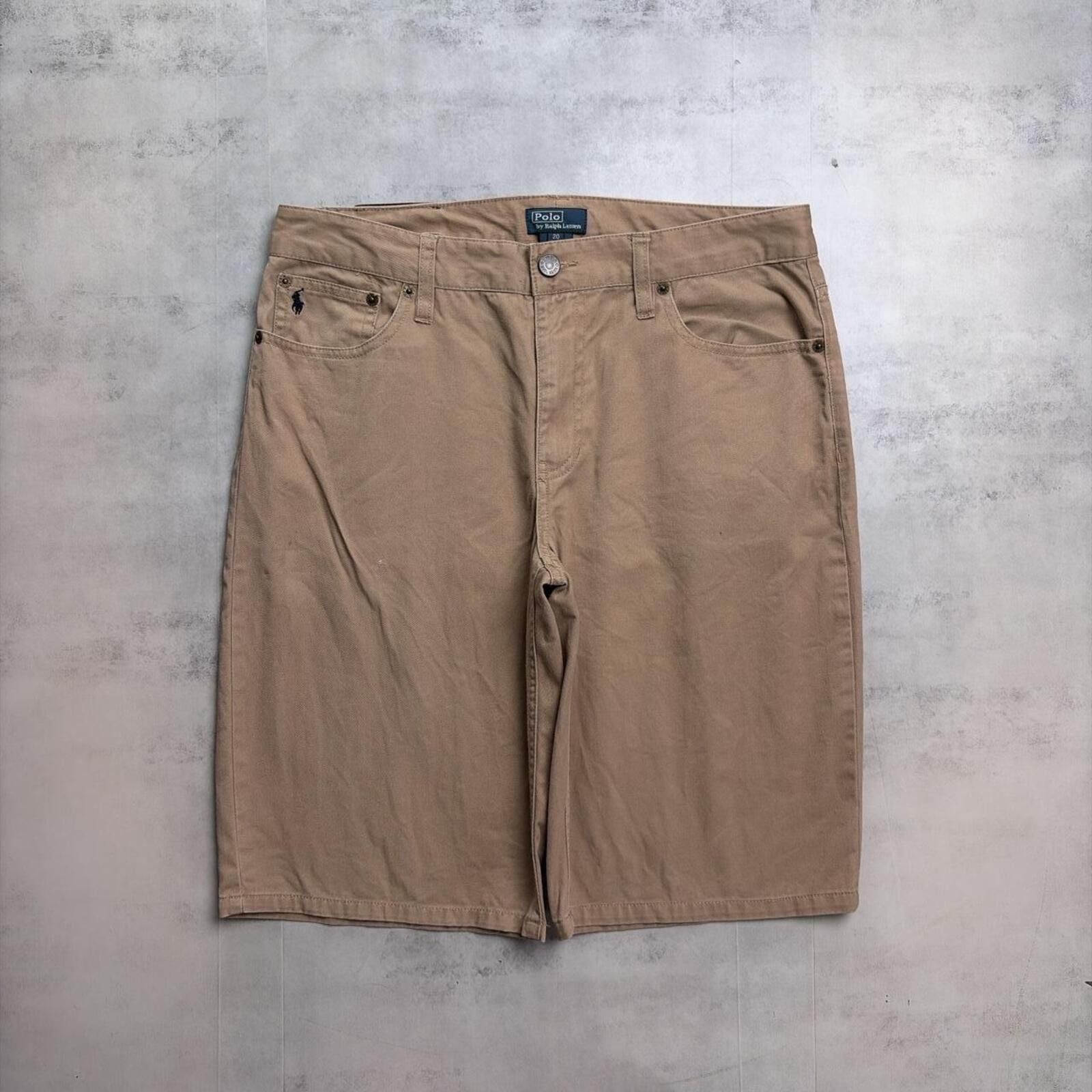 Polo Ralph Lauren Vintage Polo Ralph Lauren Grunge Baggy Skater Chino Shorts Size 30" / US 8 / IT 44 - 2 Thumbnail