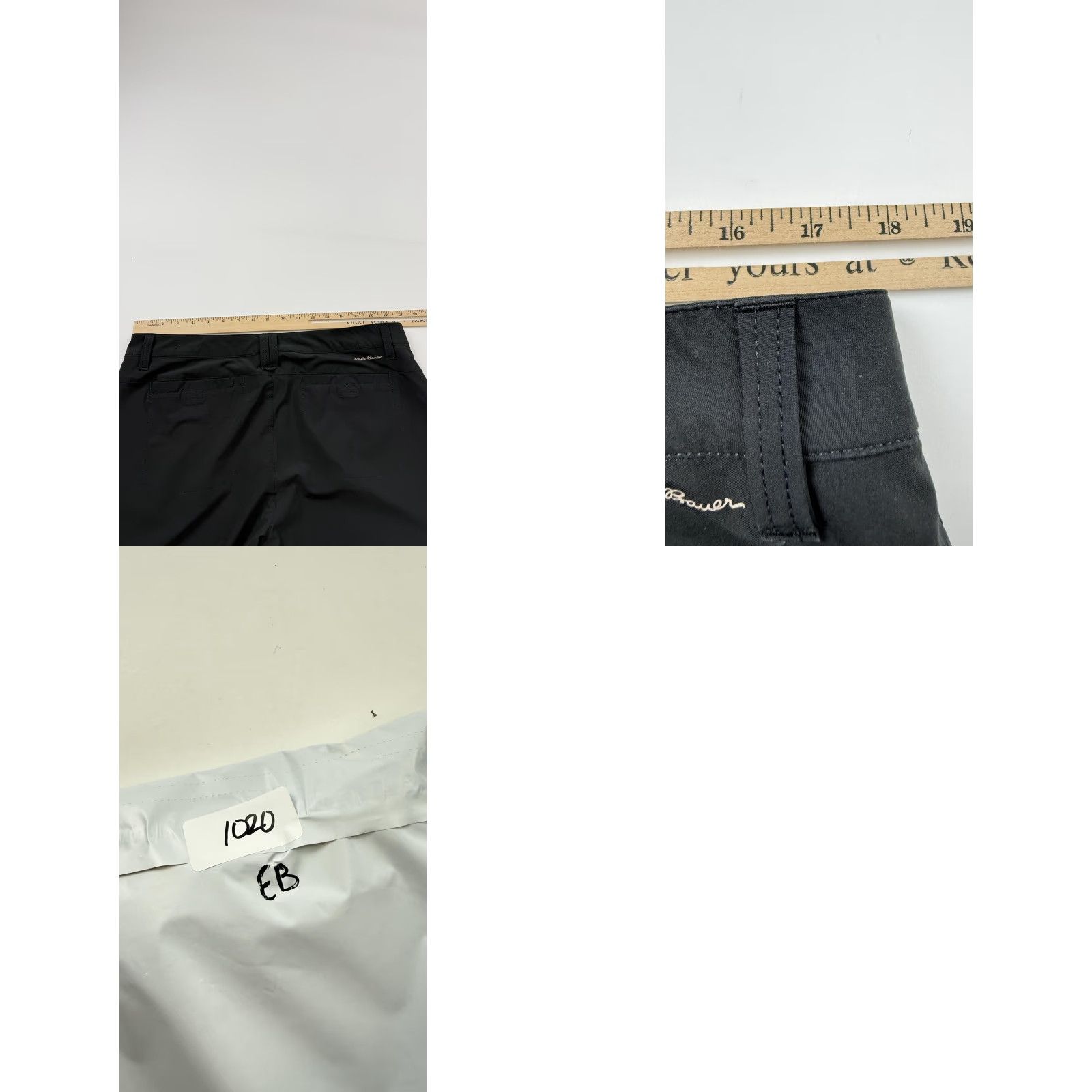 Eddie Bauer Eddie Bauer Shorts Womens 14 Black Stretch Hiking Outdoor Casual Zip Fly Travel Size 36" / US 14 / IT 50 - 8 Thumbnail