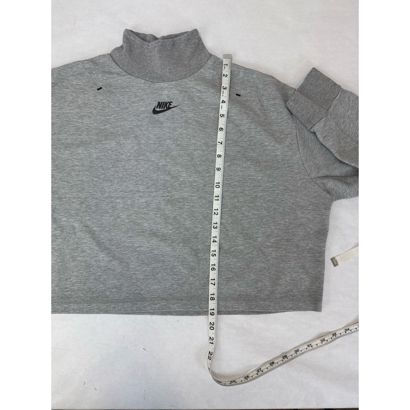 Nike Nike Tech Fleece Turtleneck Sweatshirt Gray Heather Size XS Size XS / US 0-2 / IT 36-38 - 5 Thumbnail