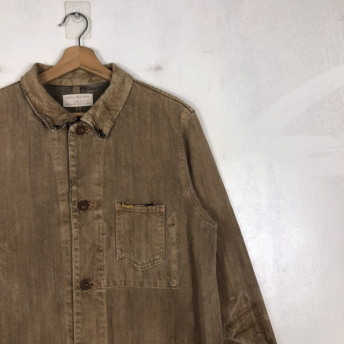 Japanese Brand 📌VINTAGE CHORE JACKET SPELL BOUND UNION MADE ISSEY MIYAKE Size US M / EU 48-50 / 2 - 8 Thumbnail