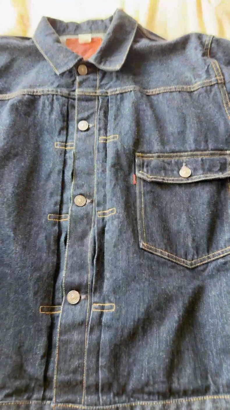 Freewheelers Freewheelers Great War Mould Model 14oz Denim Jacket Size US S / EU 44-46 / 1 - 1 Thumbnail