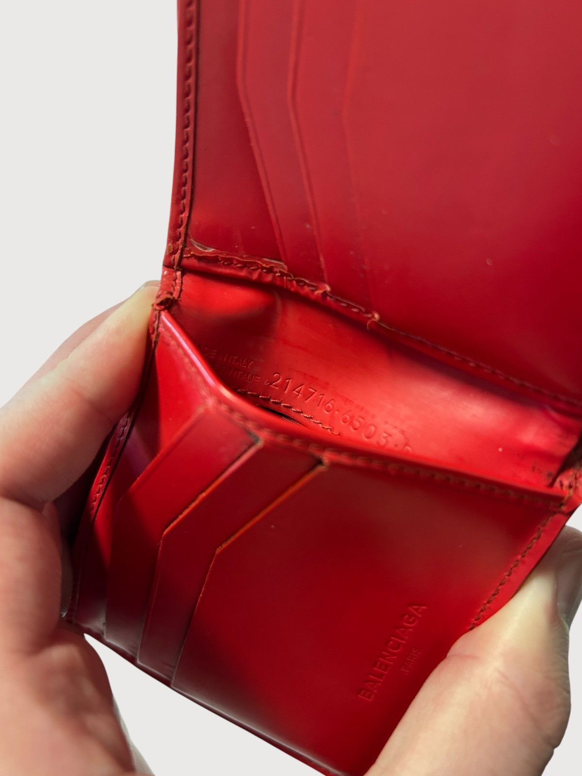 Balenciaga Studded Leather Wallet Size ONE SIZE - 5 Thumbnail