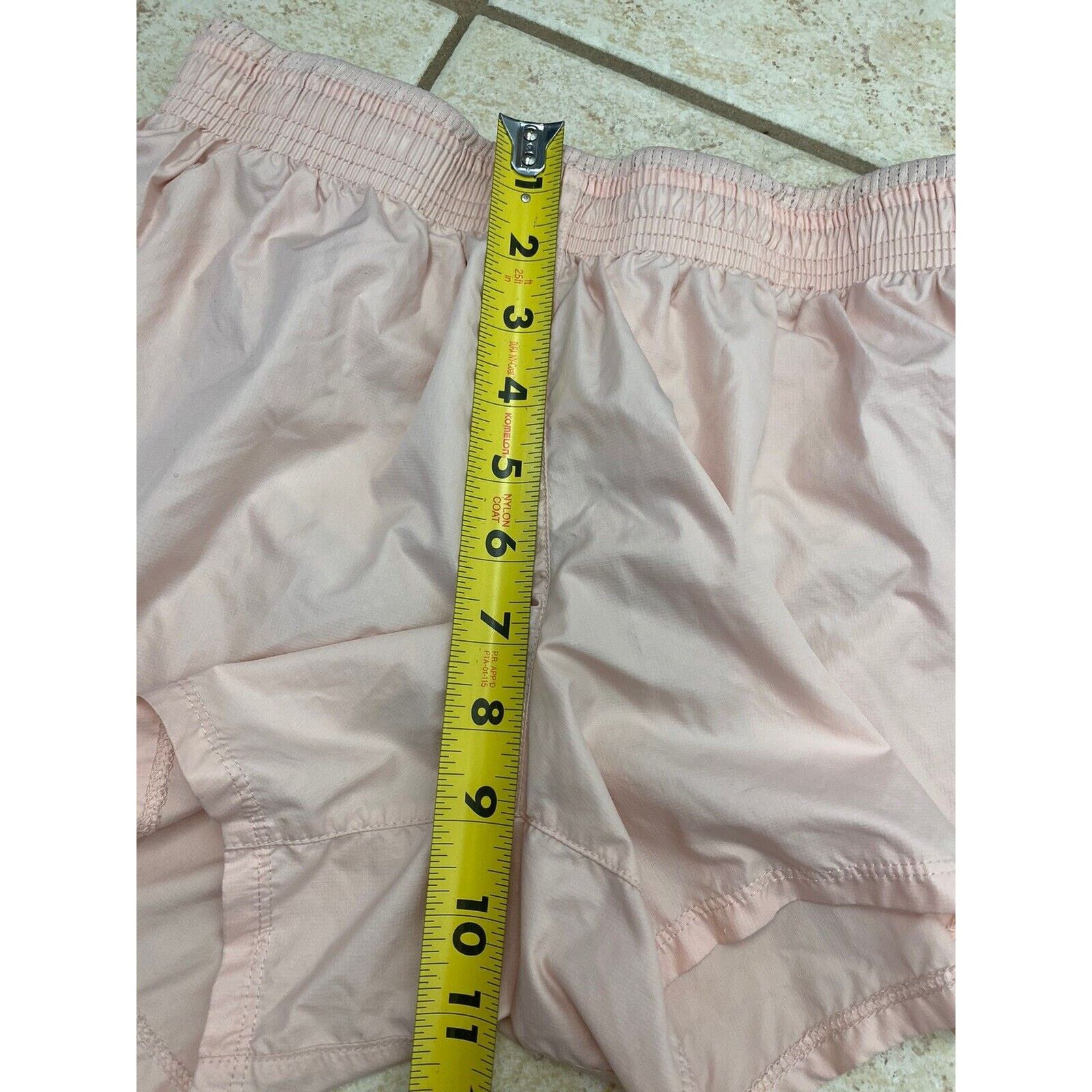 Nike Nike Women's Dri-Fit 3" Running Shorts Lined Pink Swoosh Size 24" / US 00 / IT 34 - 8 Thumbnail
