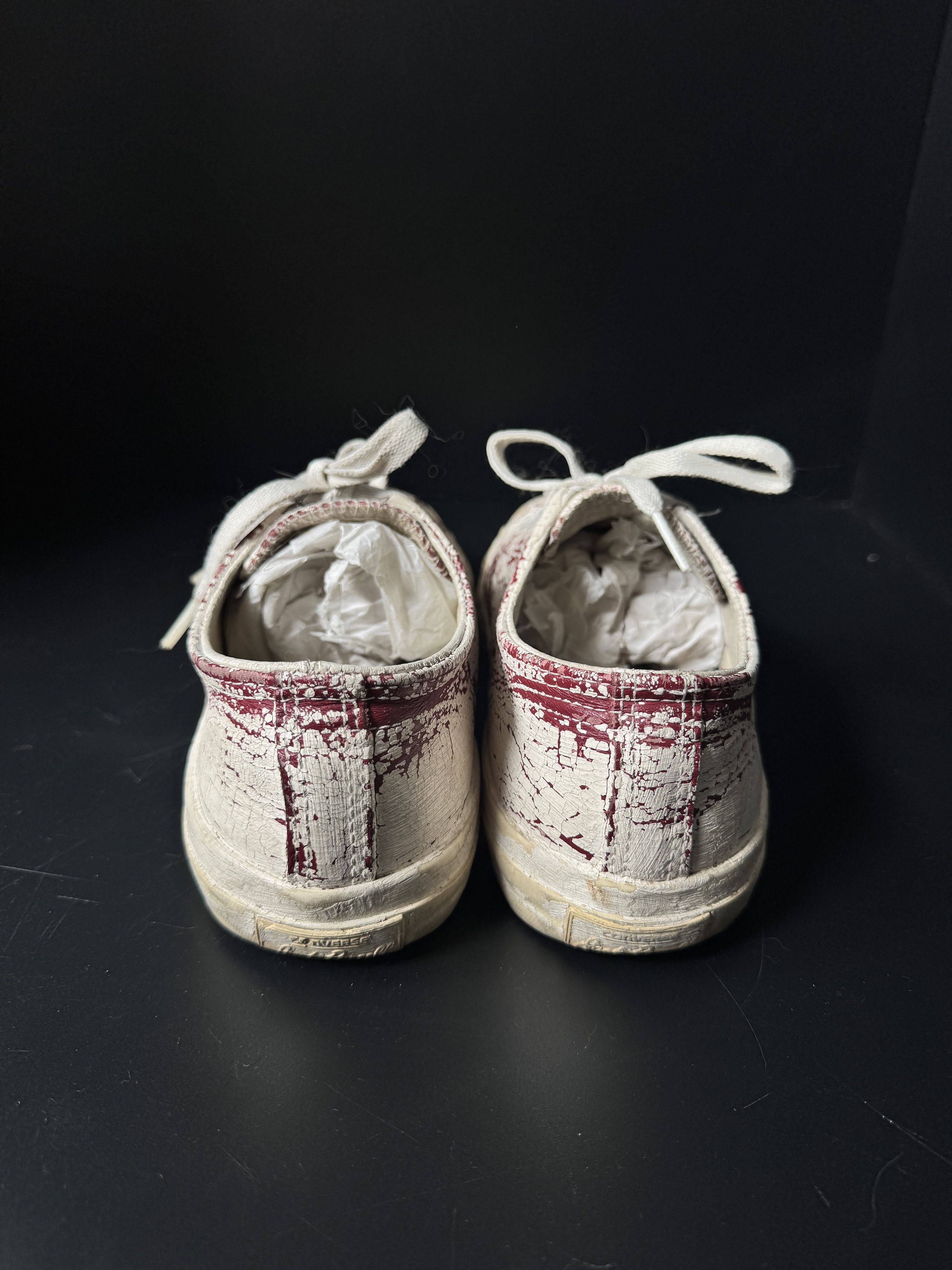 Maison Margiela Painted Converse Sneakers, view 4