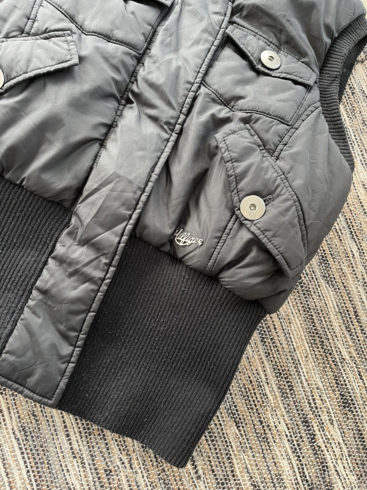 Tommy Hilfiger Vintage Tommy Hilfiger AvantGarde Black Vest Multi Pocket Size M / US 6-8 / IT 42-44 - 4 Thumbnail