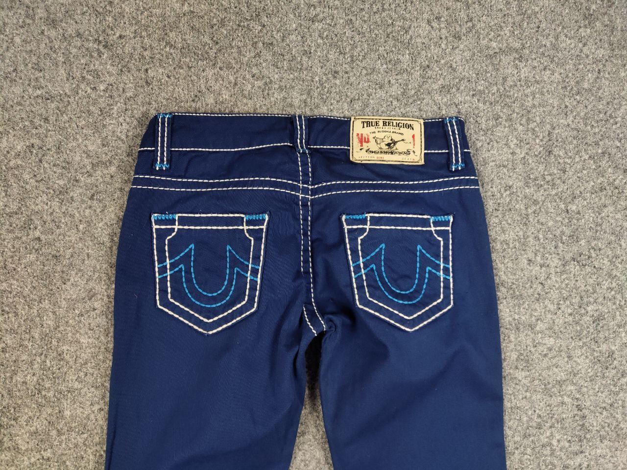 True Religion True Religion Geno Denim Slim Jeans Made in USA Y2K Style Size 28" / US 6 / IT 42 - 8 Thumbnail