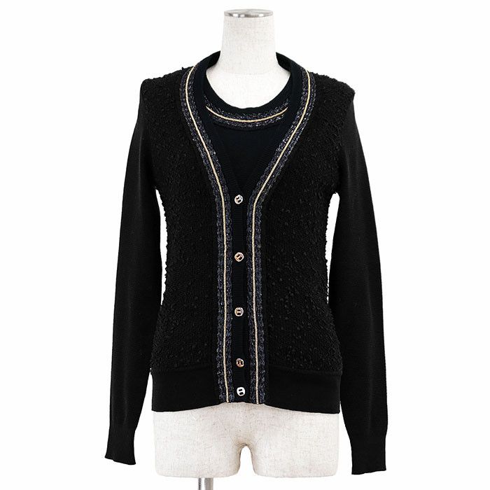 Salvatore Ferragamo Salvatore Ferragamo Salvatore Ferragamo Cotton Blend Knit 2way Top Cotton Tops DUTY FREE for USA Size ONE SIZE - 1 Thumbnail