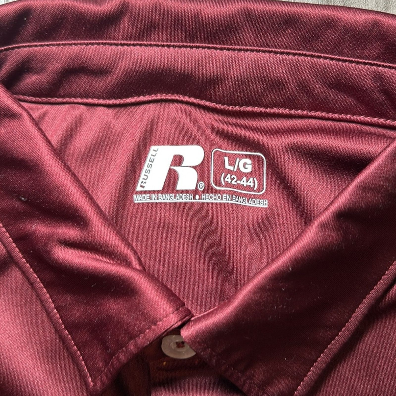 Russell Athletic Mississippi State Bulldogs Russell Athletic Polo - Large Size US L / EU 52-54 / 3 - 6 Thumbnail