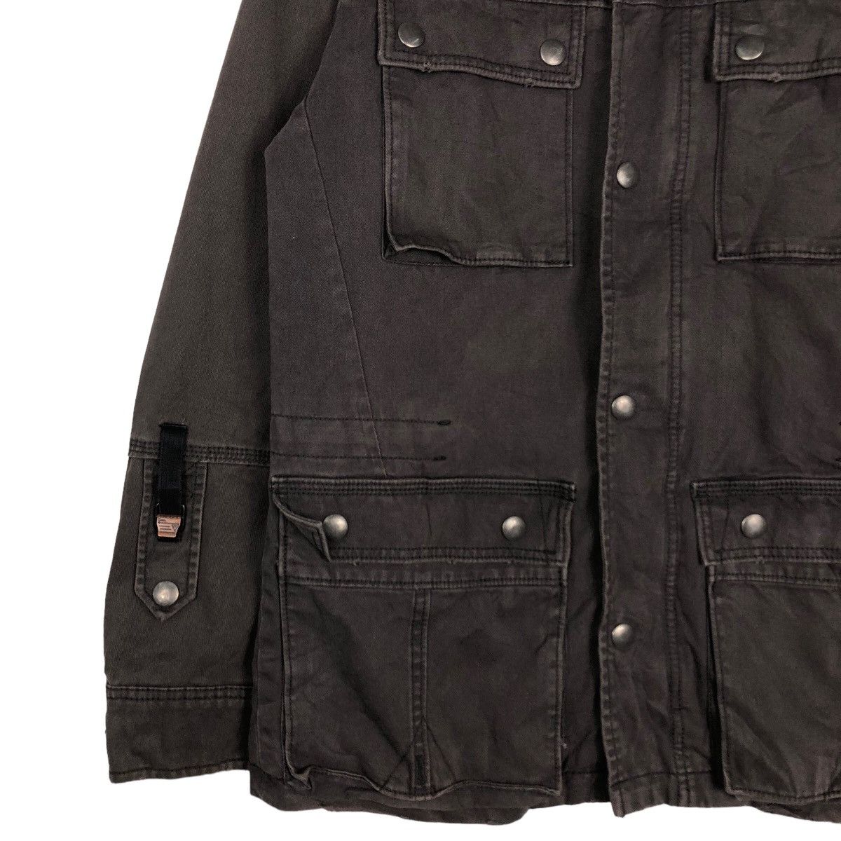 Diesel 🔥Vintage Biker Jacket Utility Multi Pocket Diesel Size US S / EU 44-46 / 1 - 4 Thumbnail