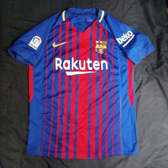 Nike Nike Dri-Fit FC Barcelona Lionel Messi Soccer Jersey 2017 Size US M / EU 48-50 / 2 - 2 Thumbnail